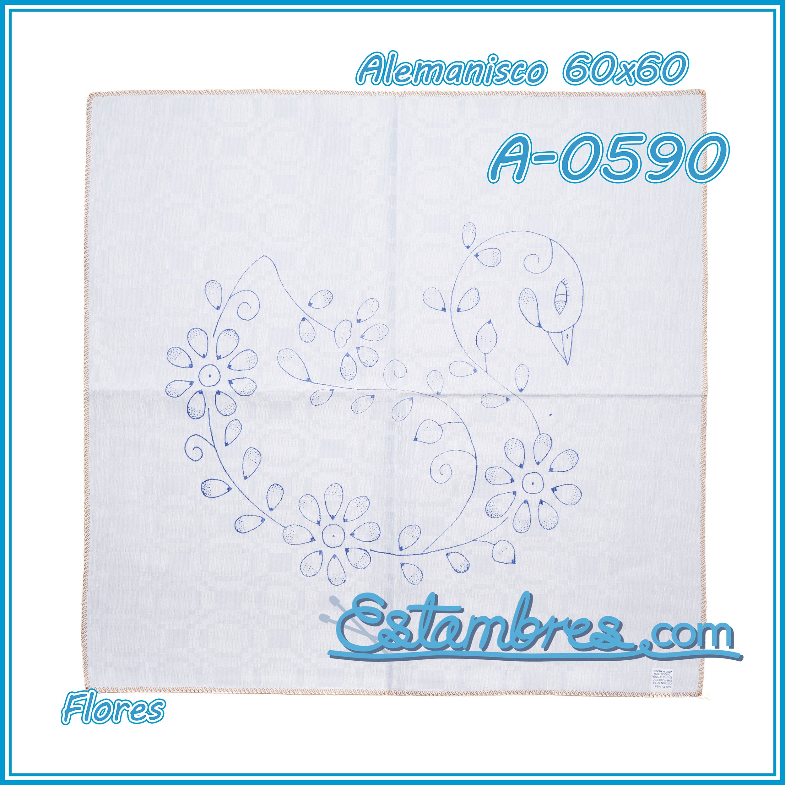FLORES - Alemanisco [60x60cm]