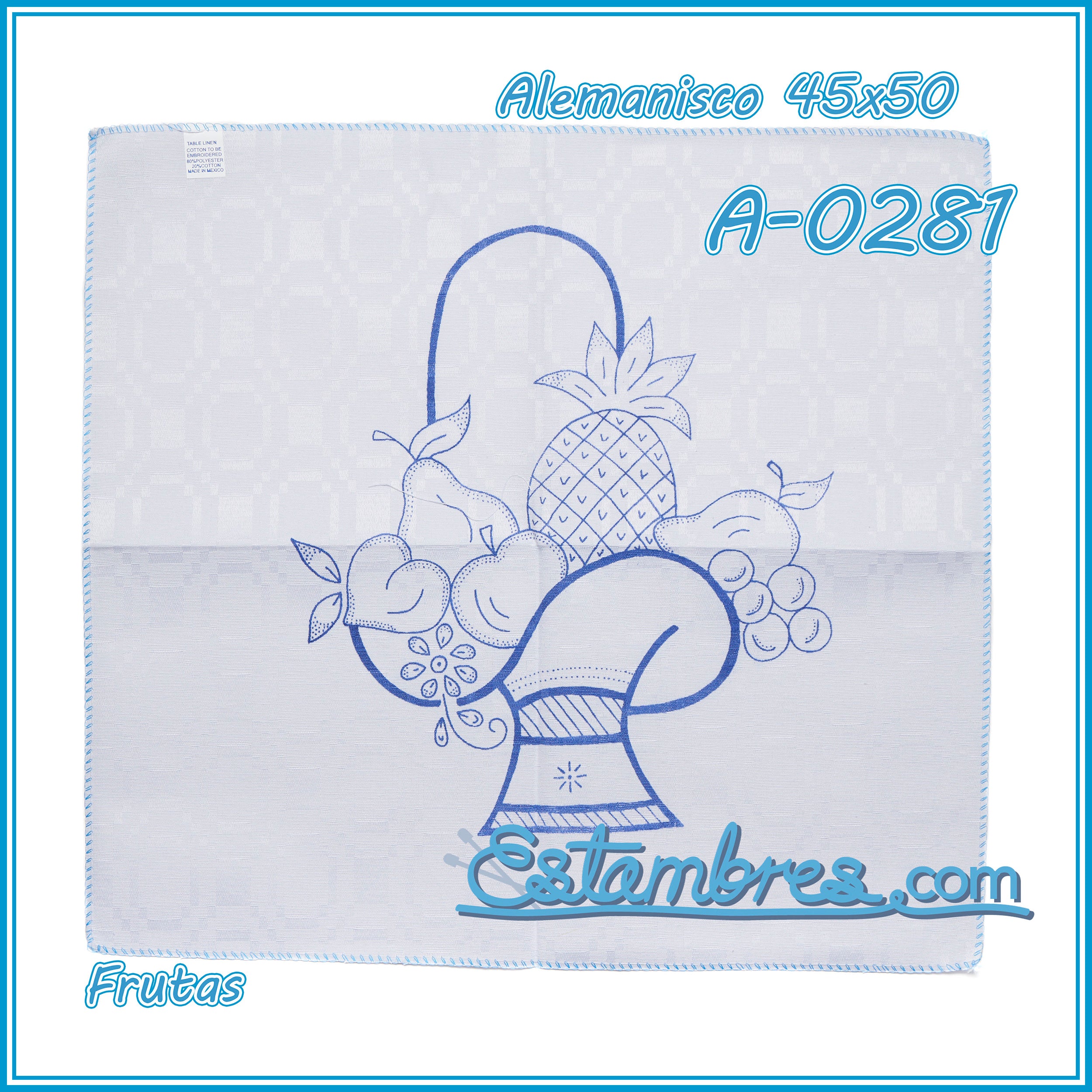 FRUTAS - Alemanisco [45x50cm]