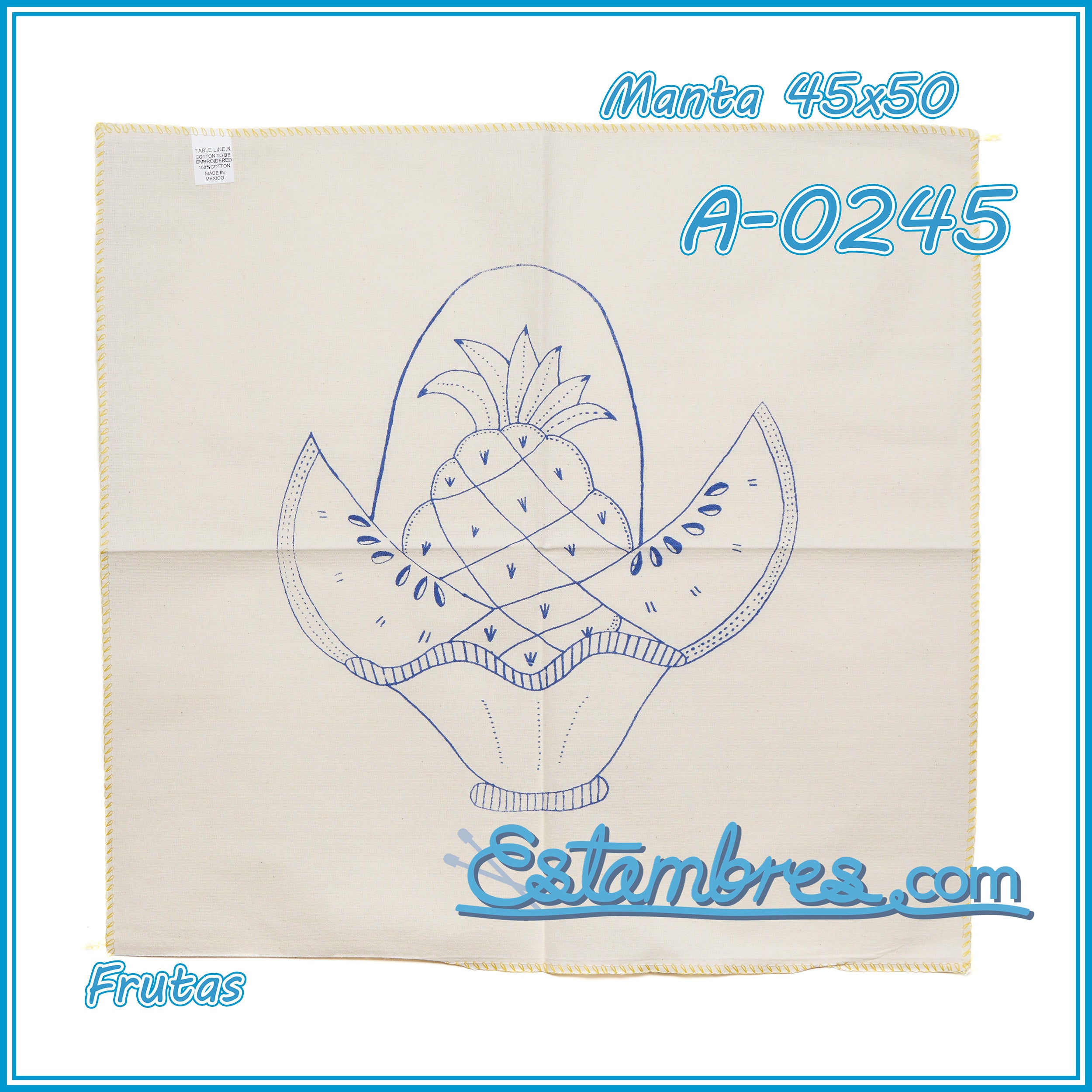 FRUTAS - Manta [45x50cm]