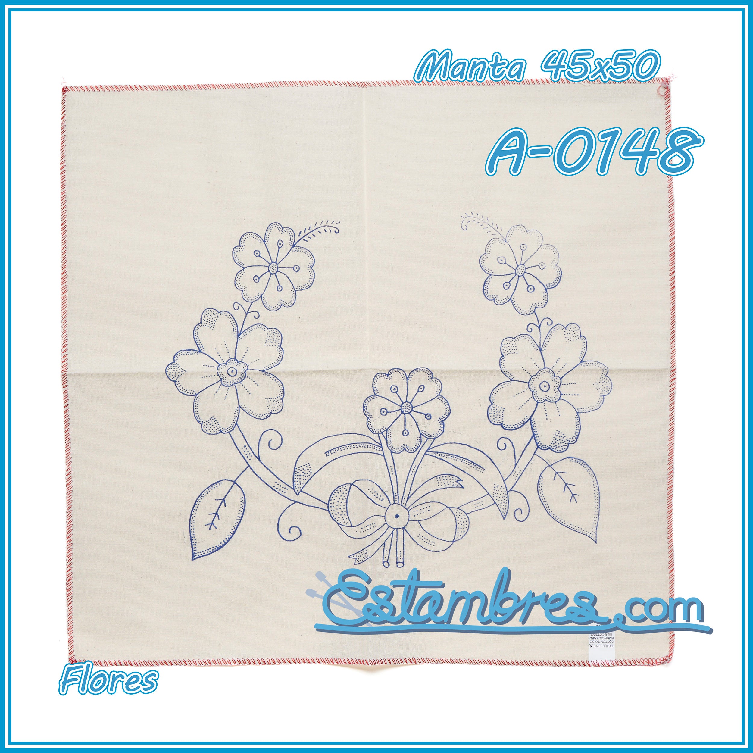 FLORES - Manta [45x50cm]