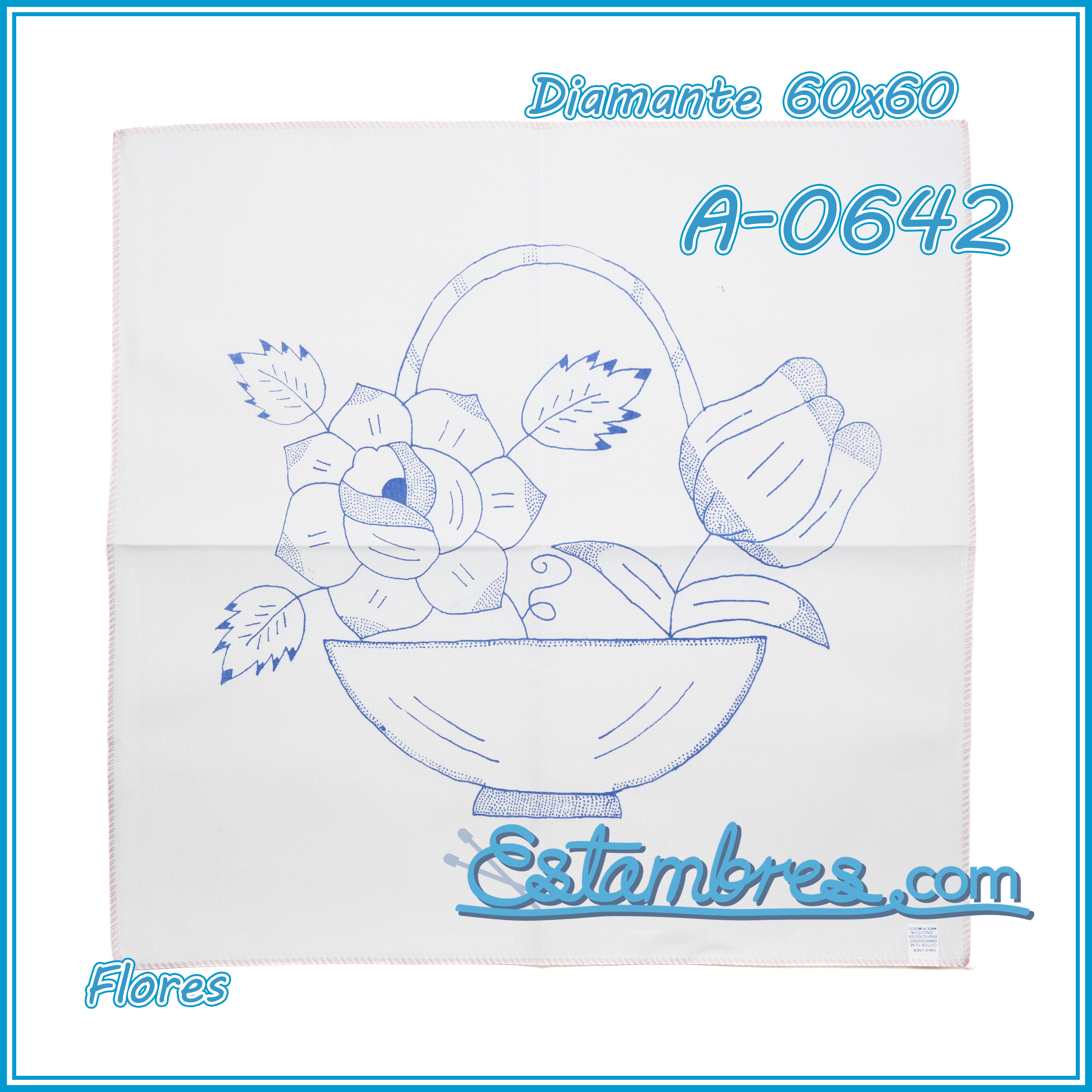 FLORES - Diamante [60x60cm]