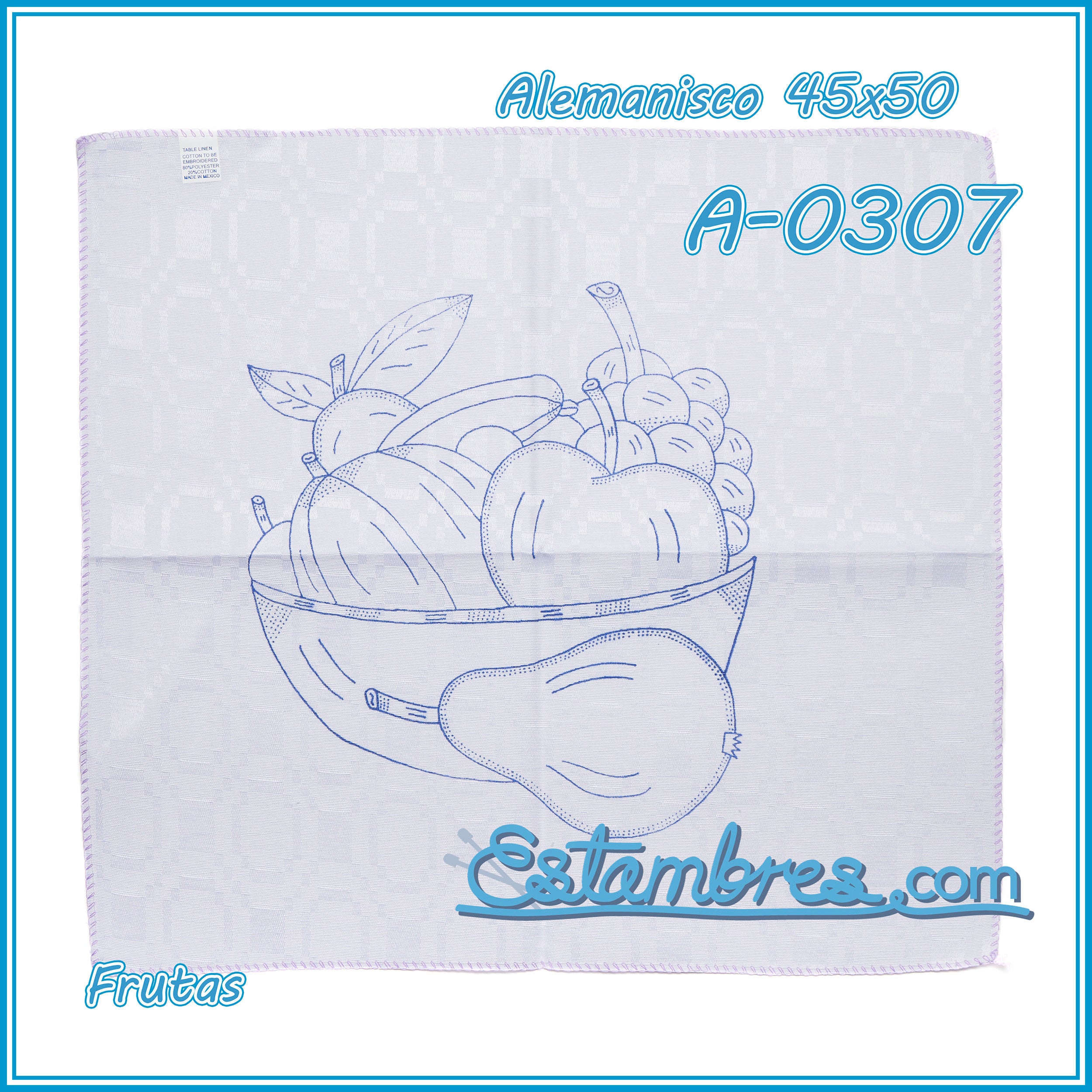 FRUTAS - Alemanisco [45x50cm]