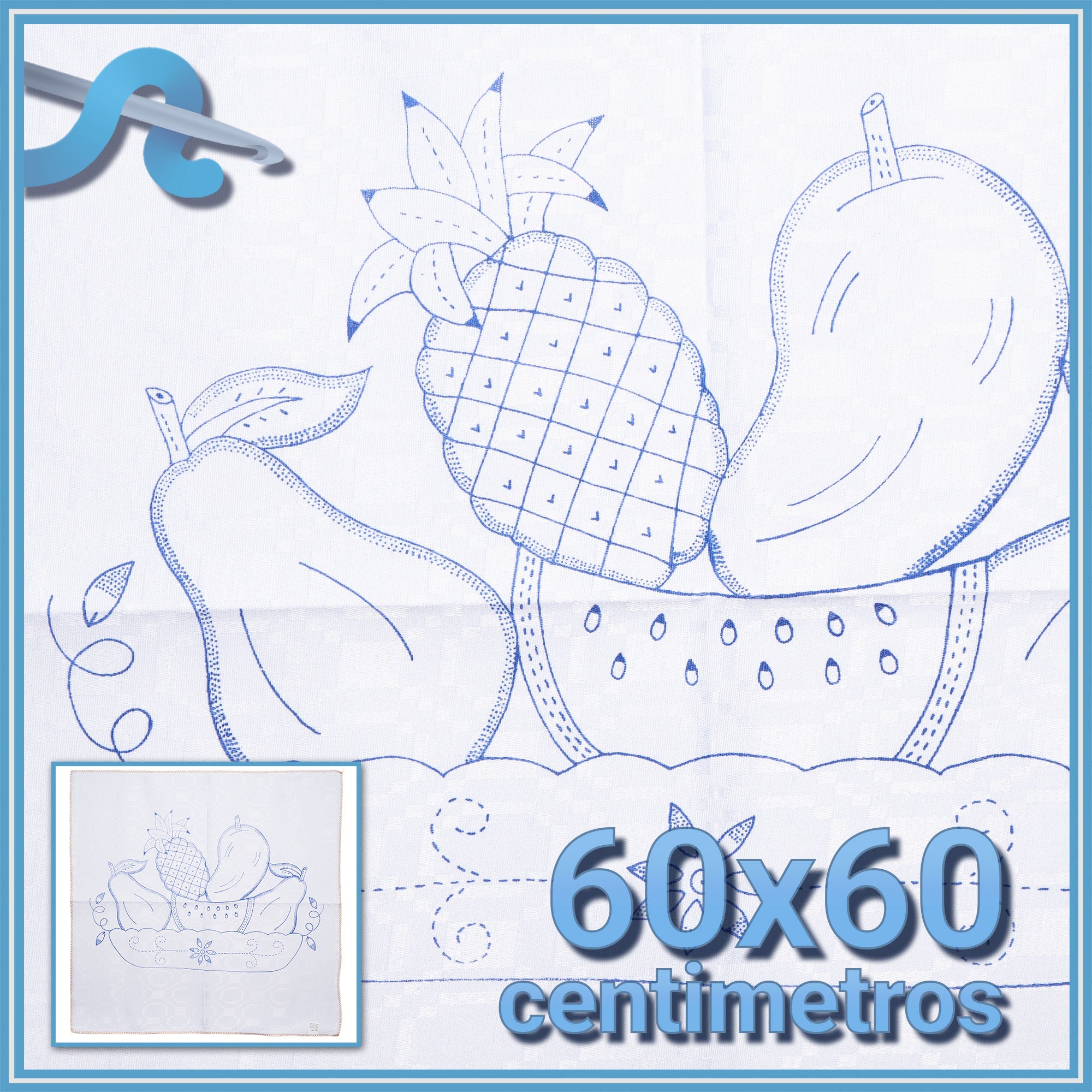 FRUTAS - Alemanisco [60x60cm]