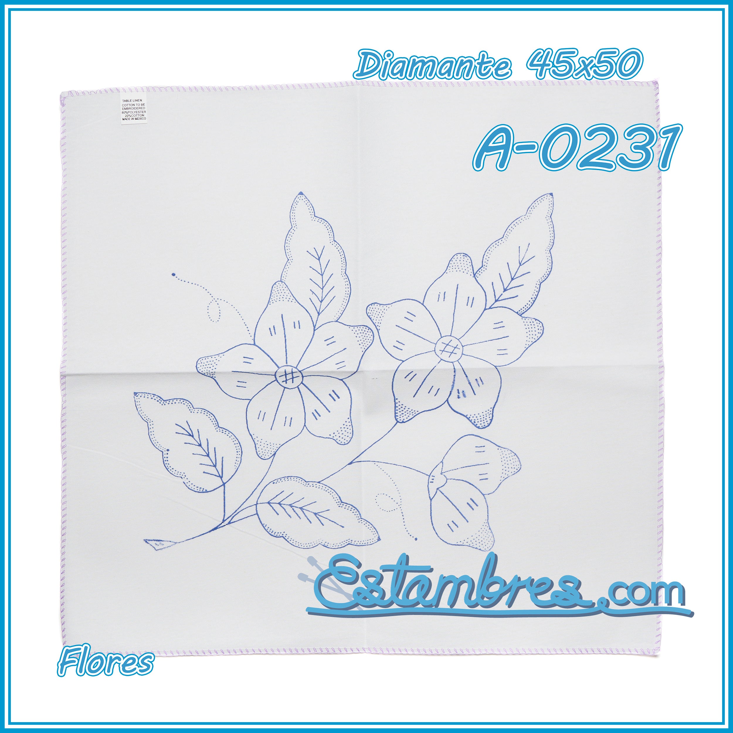FLORES - Diamante [45x50cm]