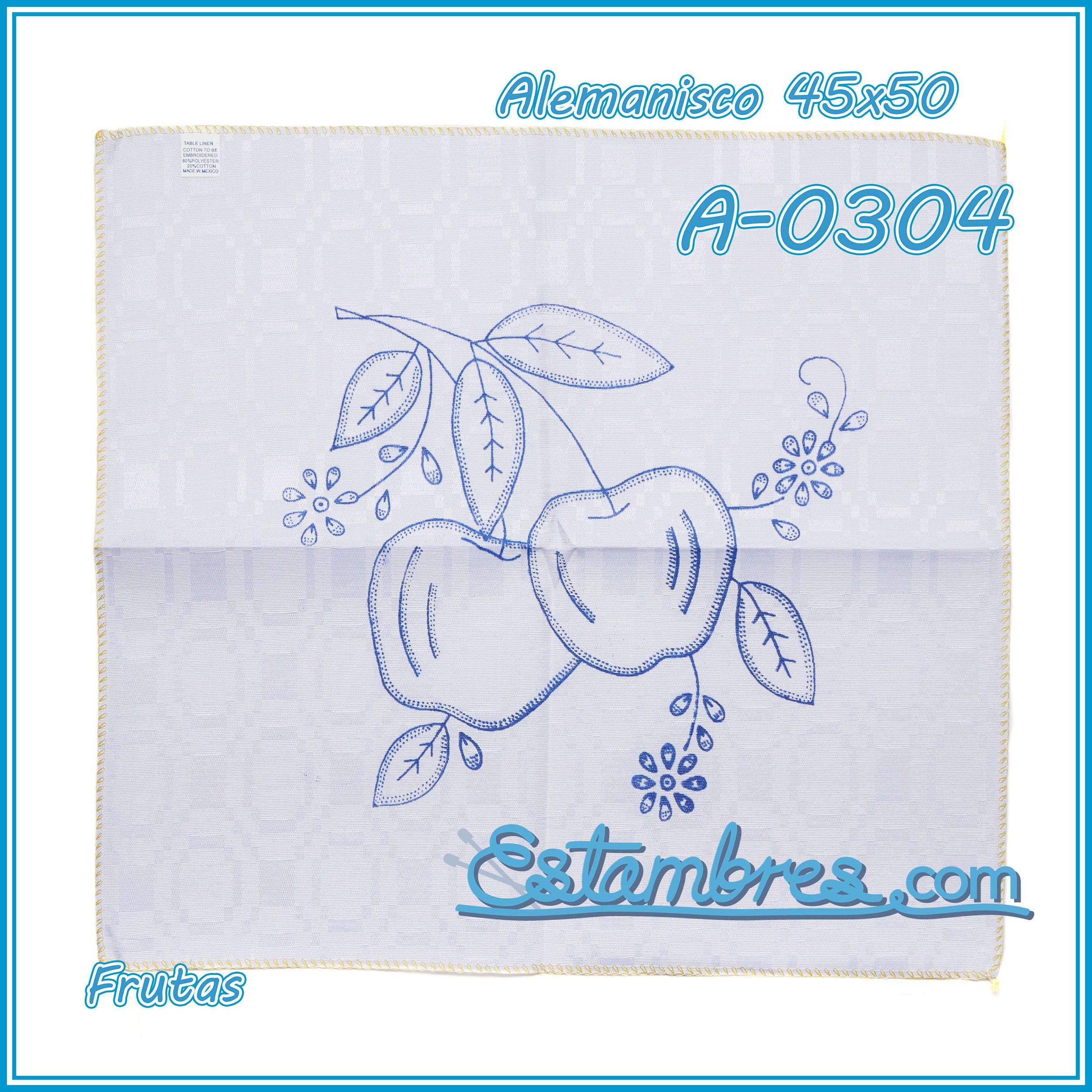 FRUTAS - Alemanisco [45x50cm]