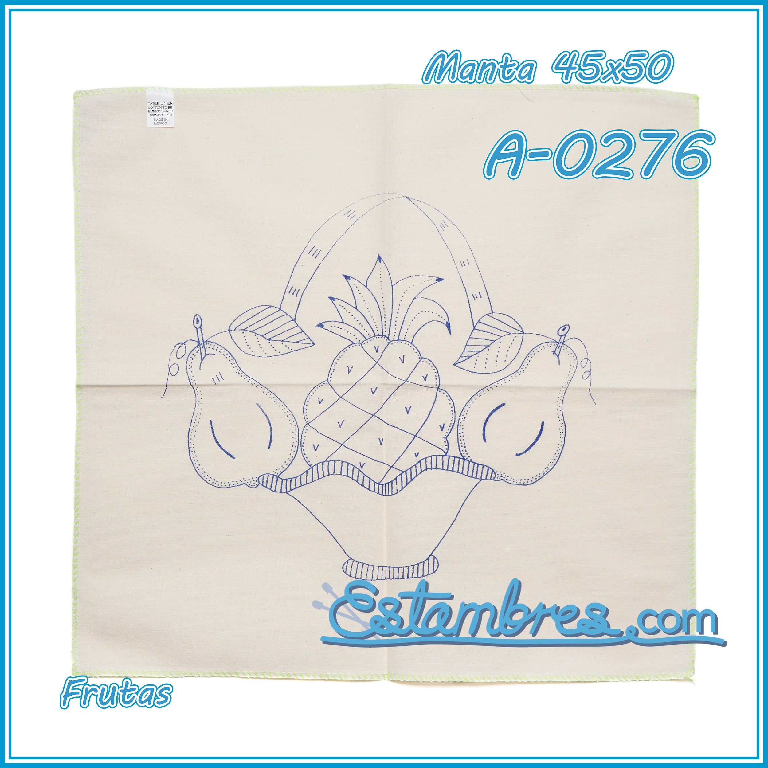 FRUTAS - Manta [45x50cm]
