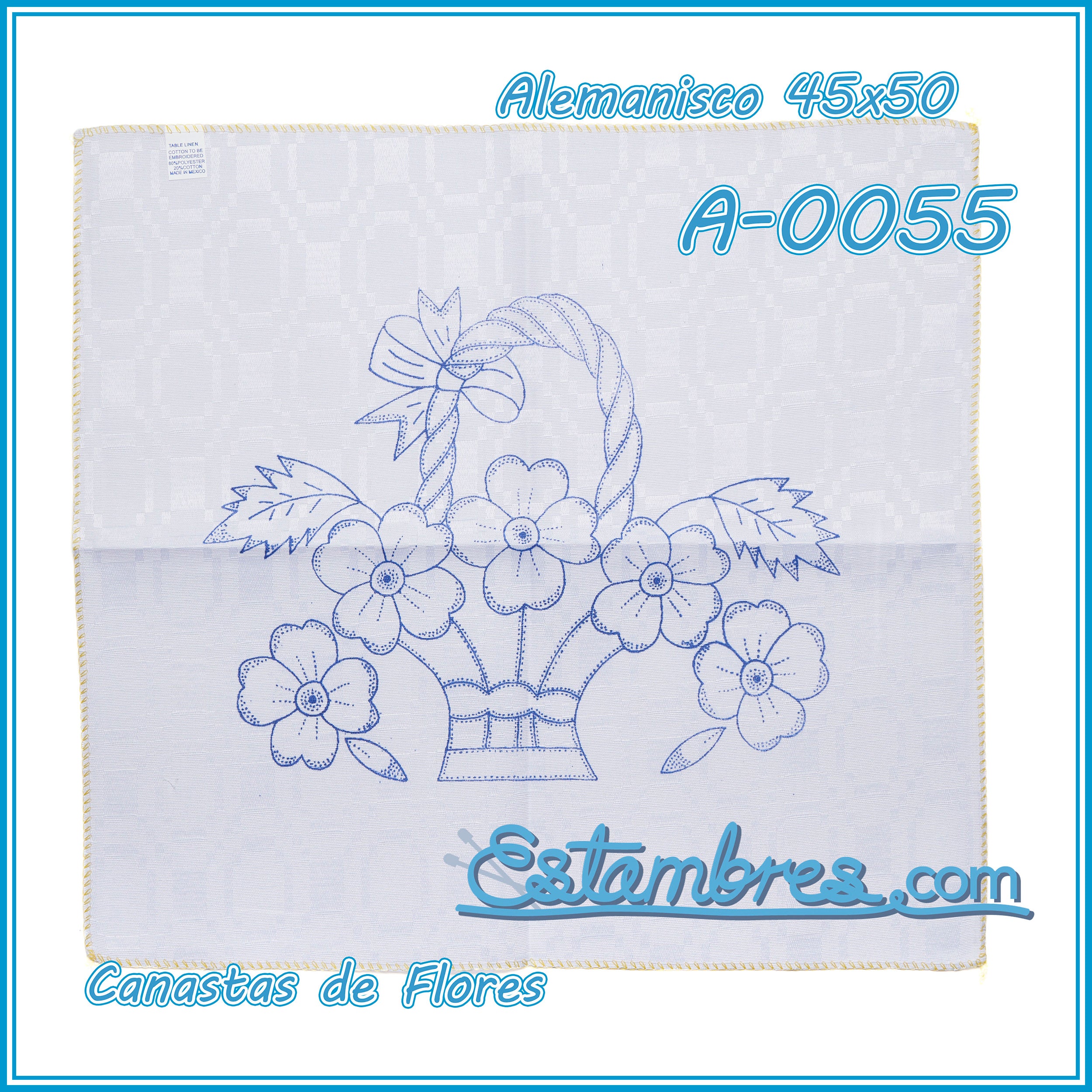 CANASTAS de FLORES - Alemanisco [45x50cm]