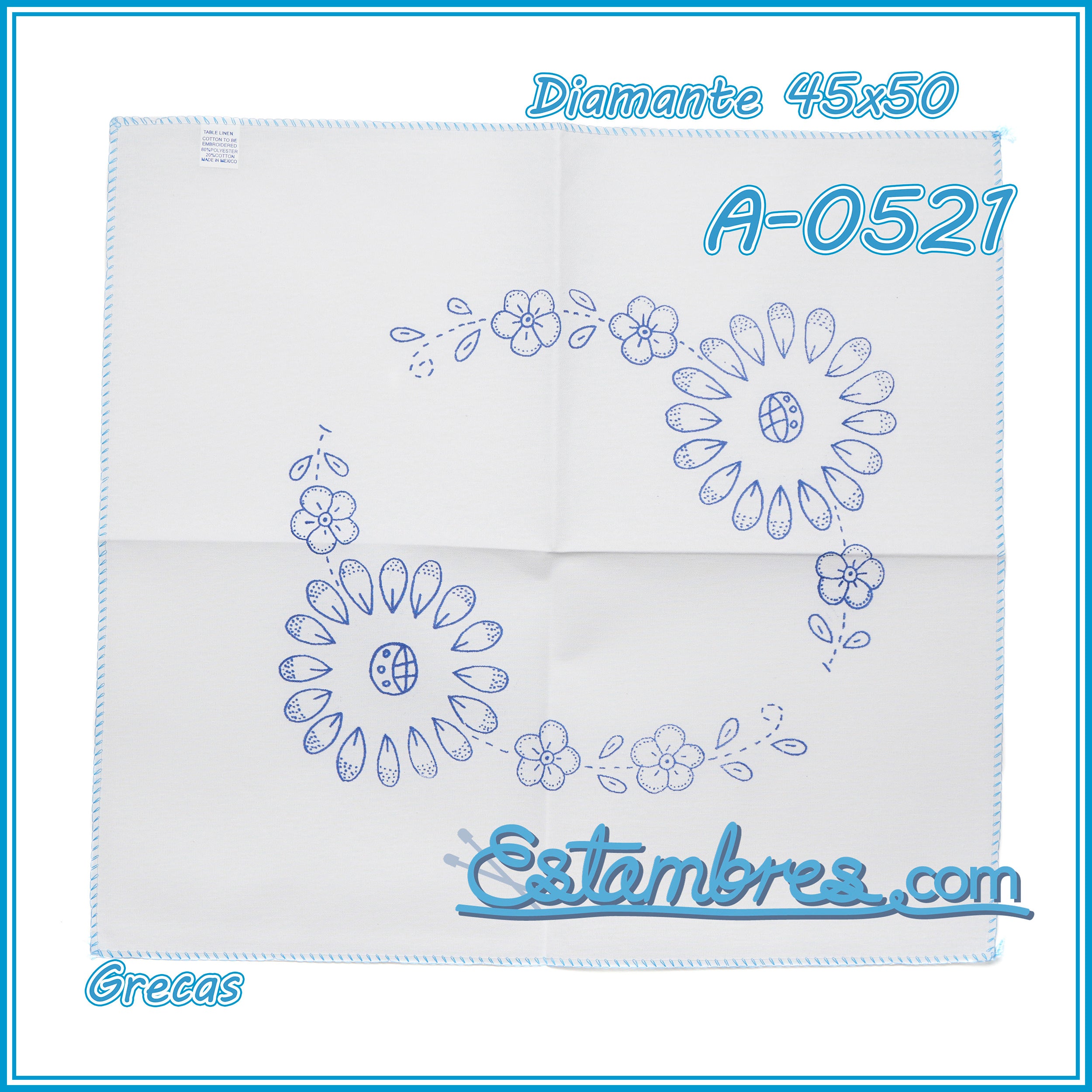 GRECAS - Diamante [45x50cm]