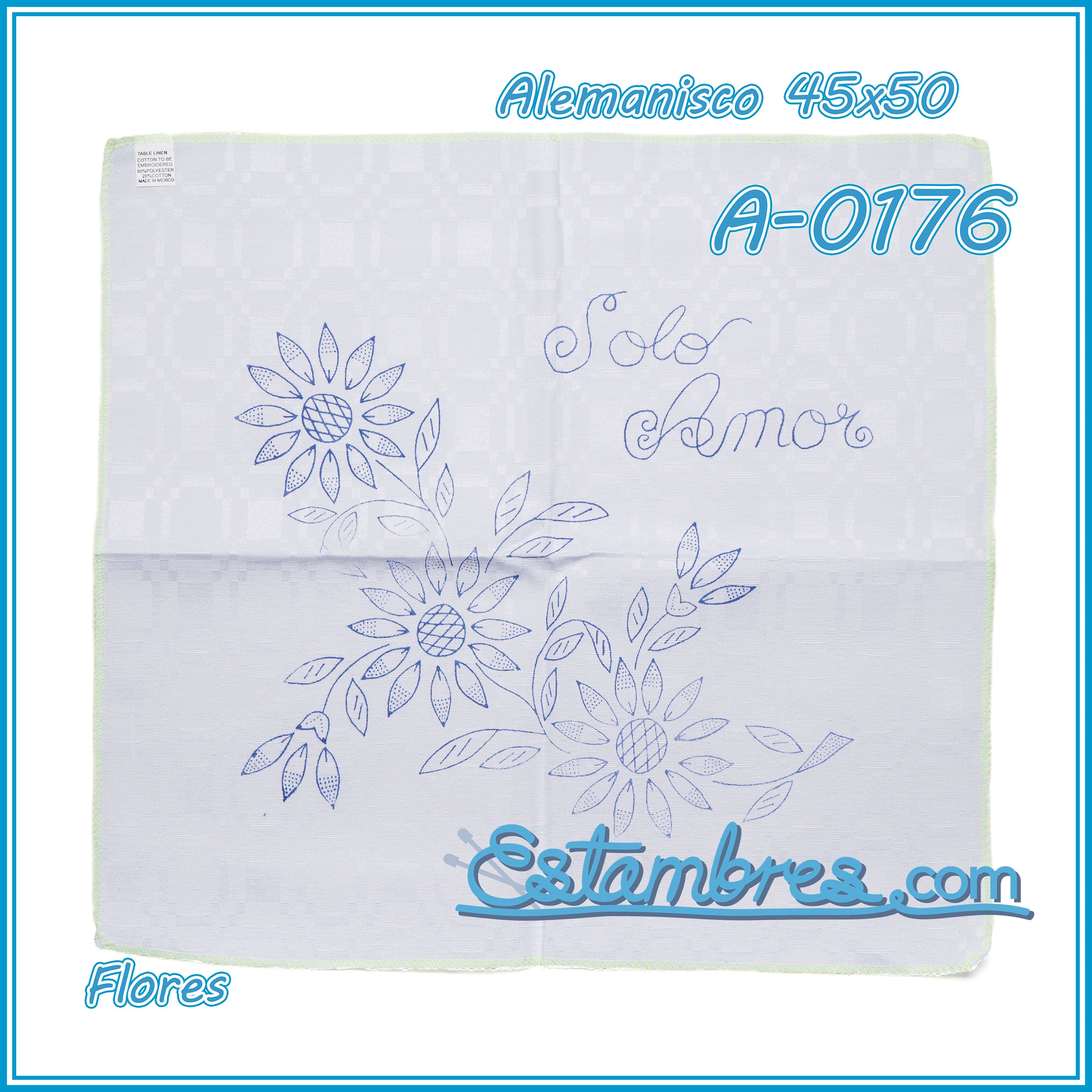 FLORES - Alemanisco [45x50cm]