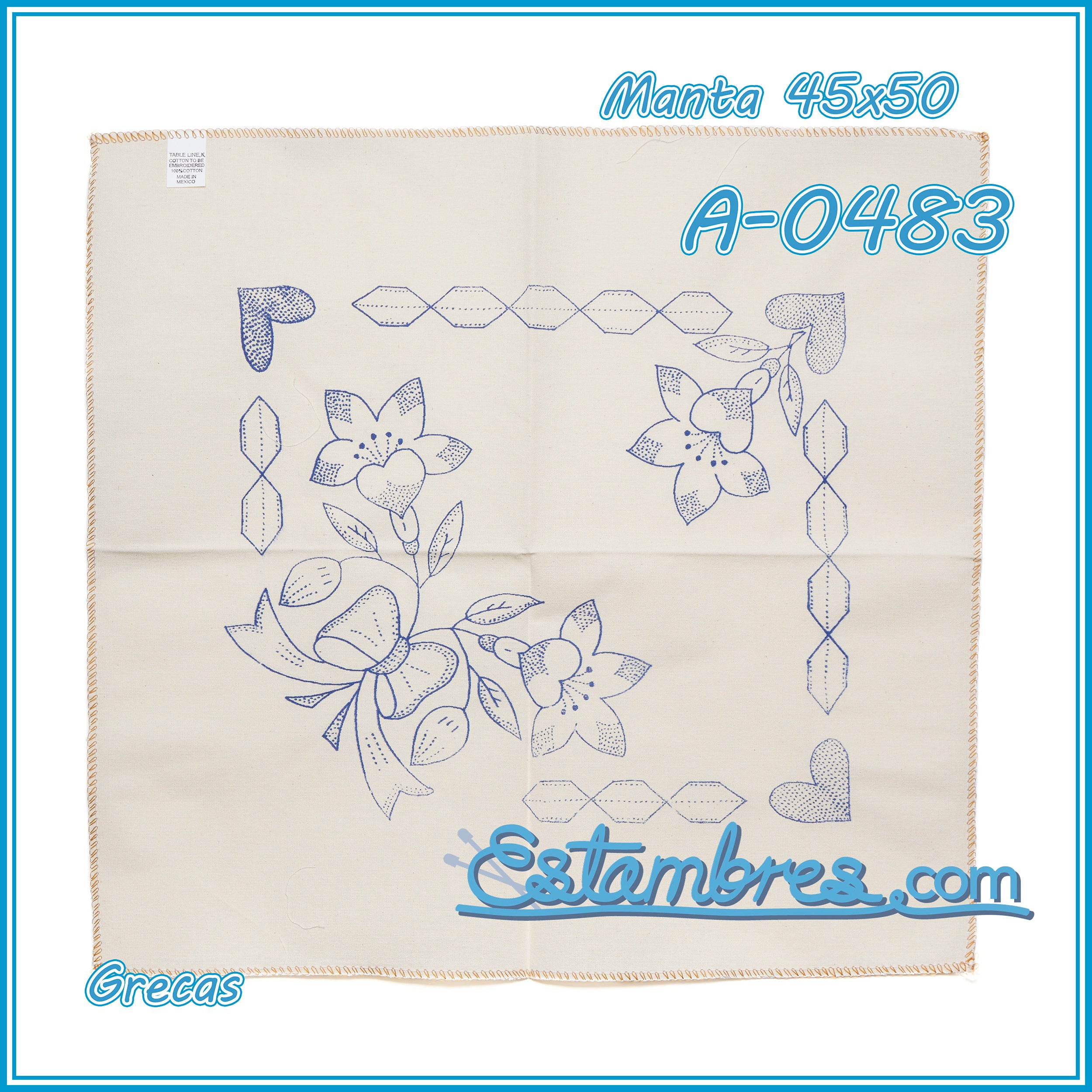 GRECAS - Manta [45x50cm]