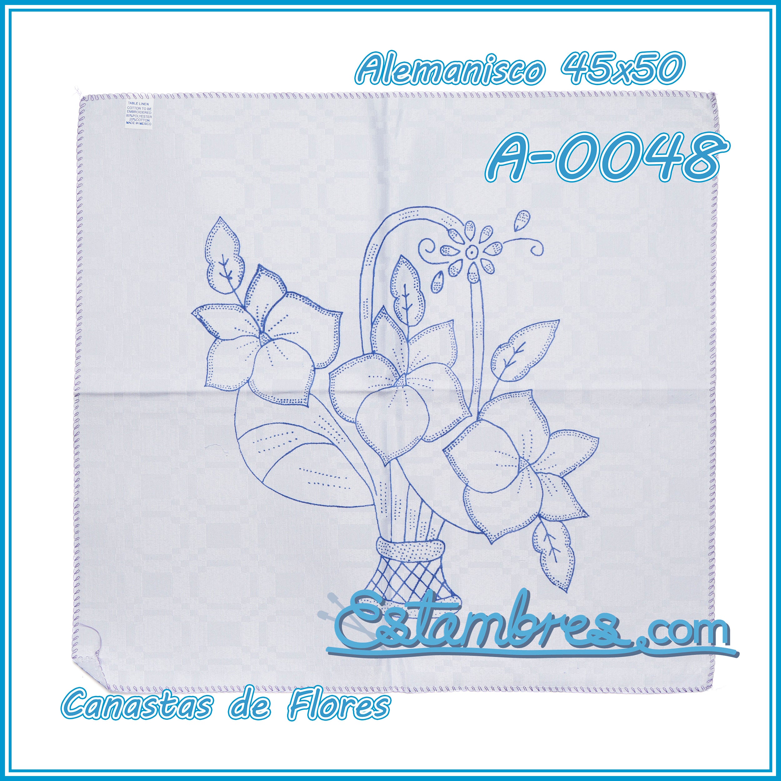 CANASTAS de FLORES - Alemanisco [45x50cm]