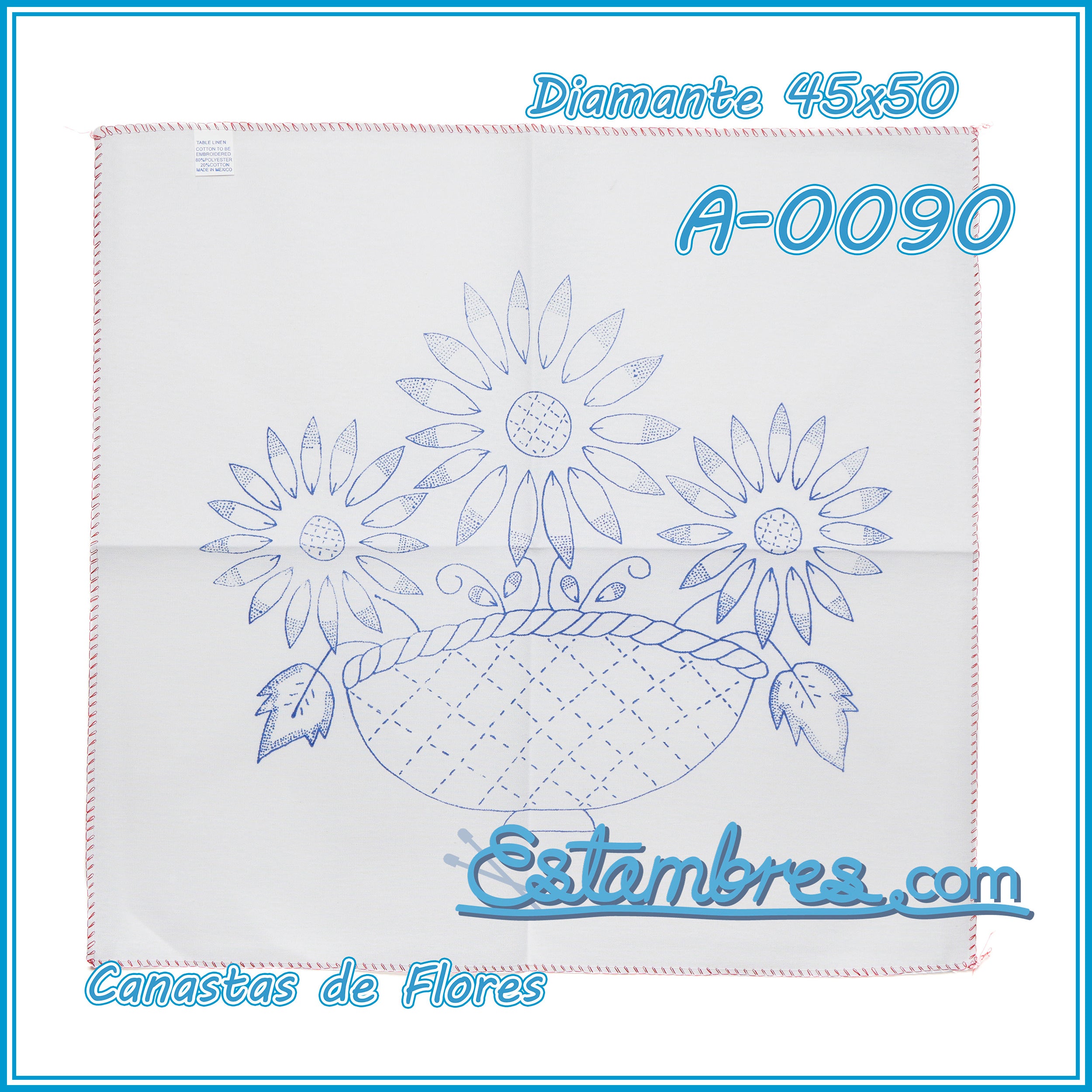 CANASTAS de FLORES - Diamante [45x50cm]