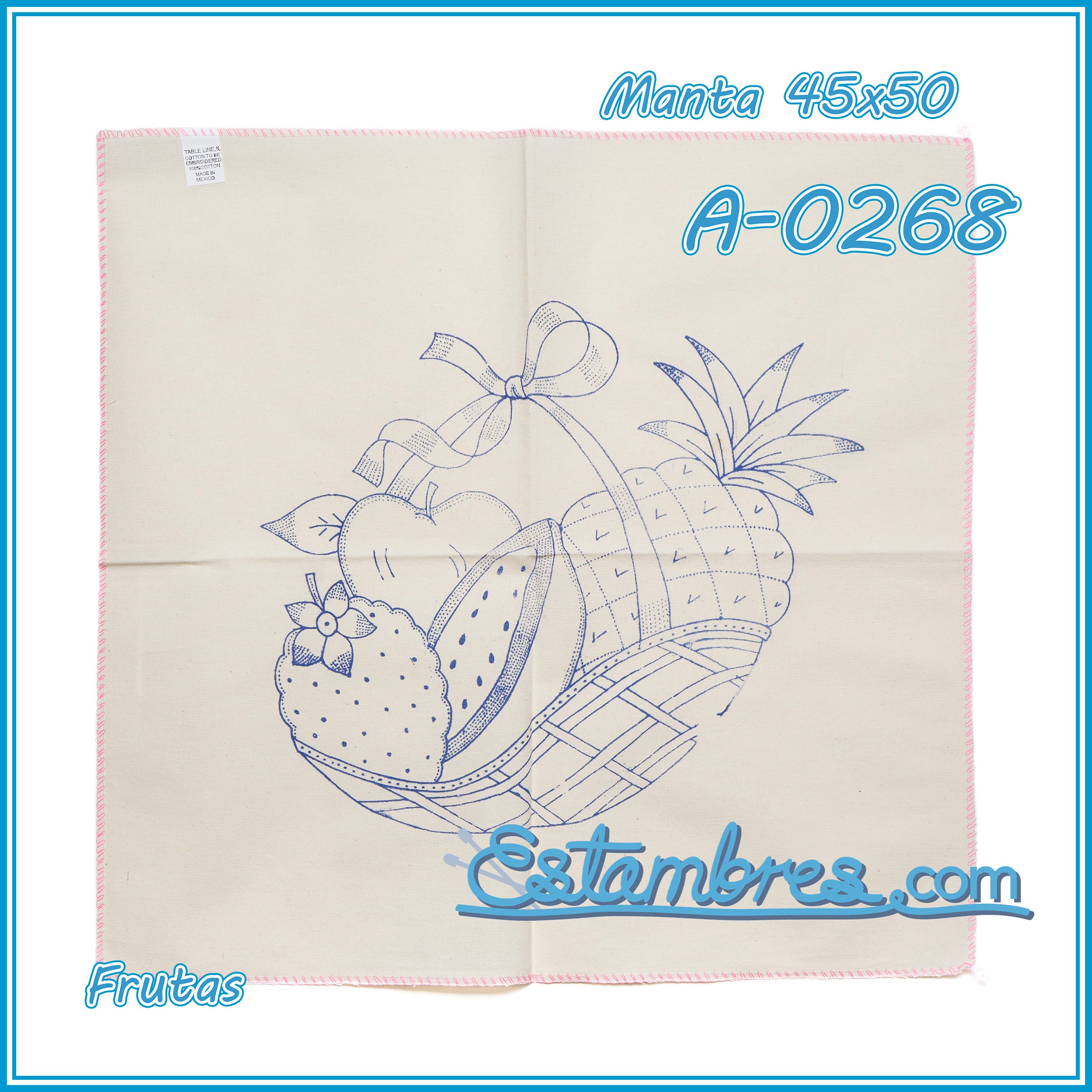 FRUTAS - Manta [45x50cm]