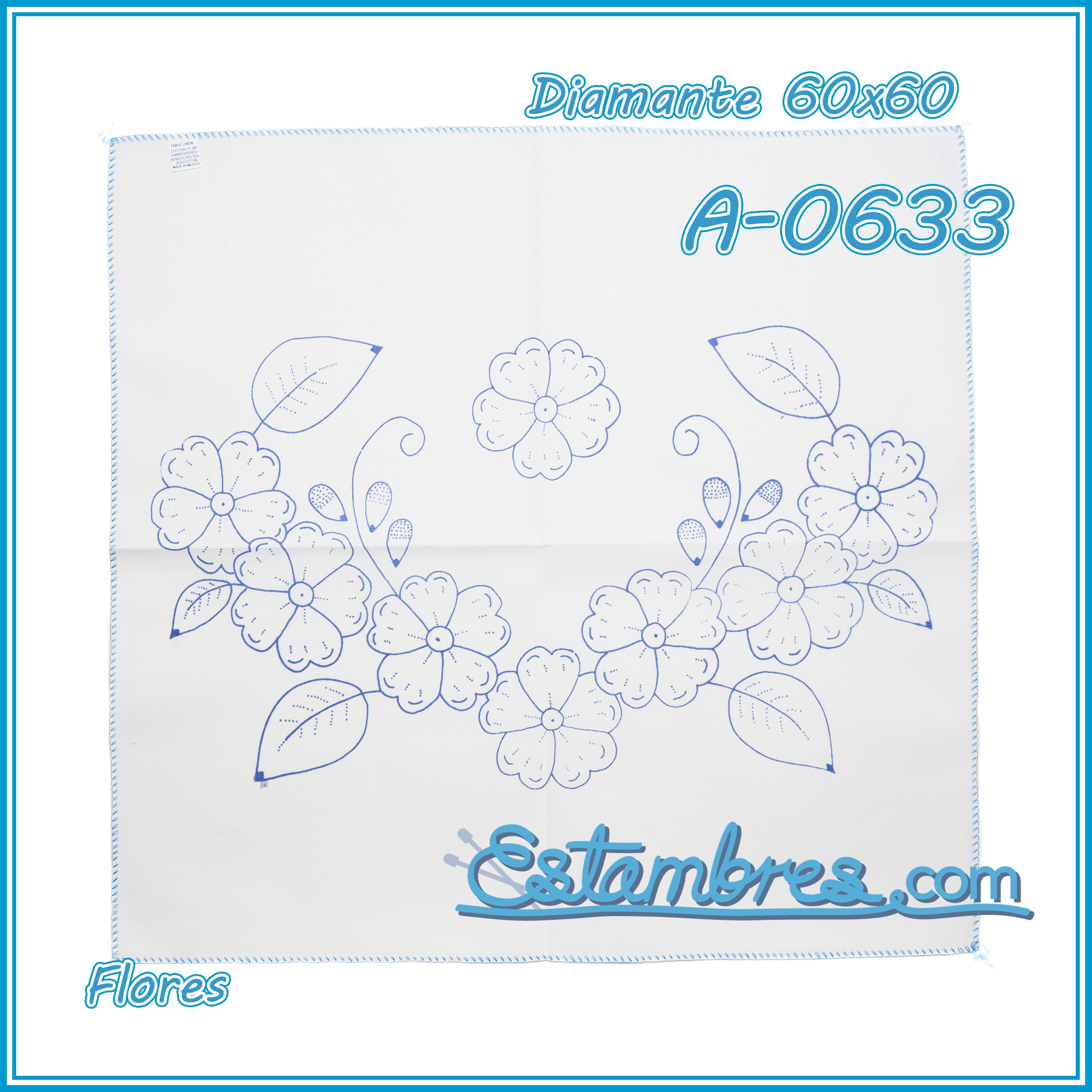 FLORES - Diamante [60x60cm]