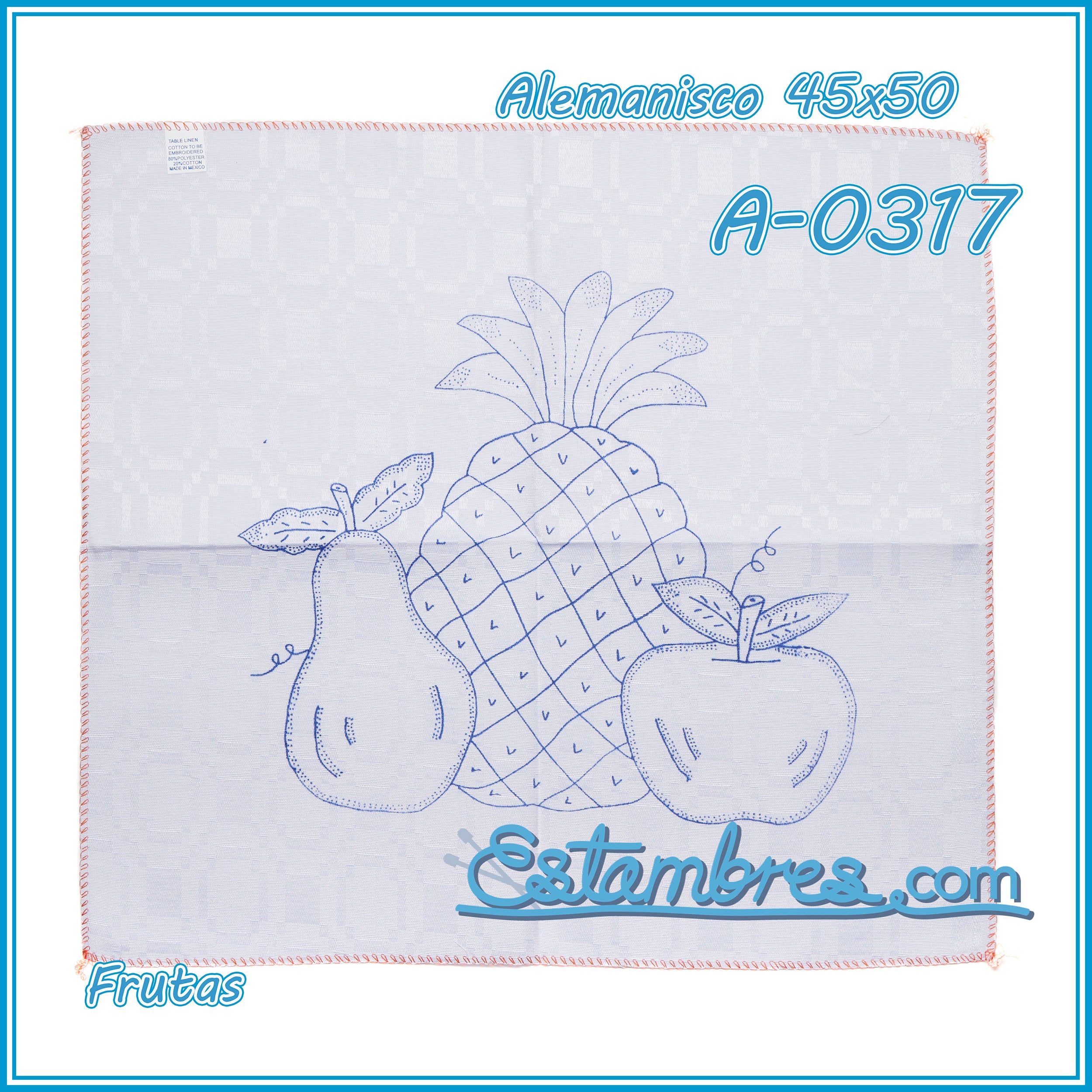 FRUTAS - Alemanisco [45x50cm]