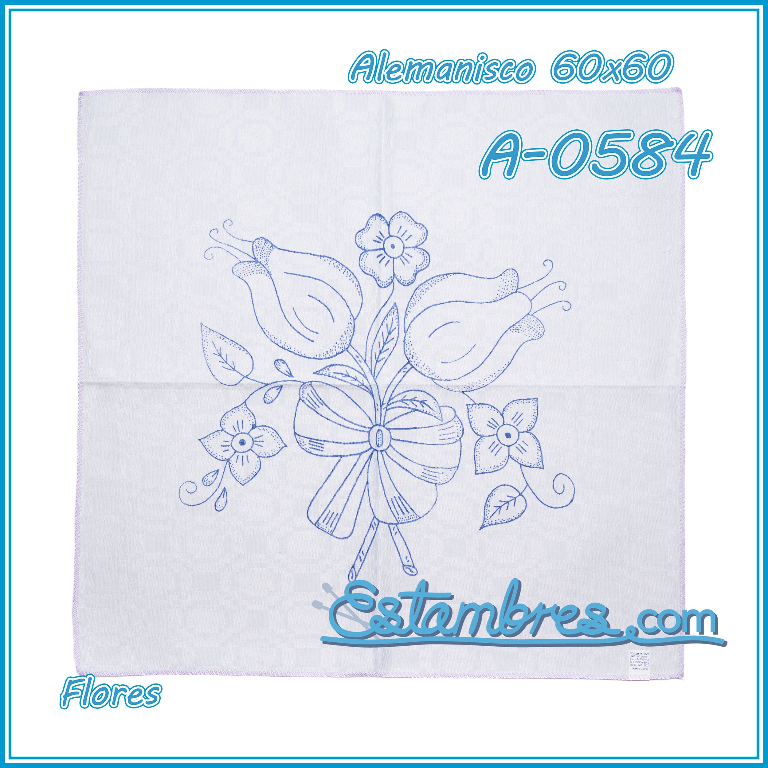 FLORES - Alemanisco [60x60cm]