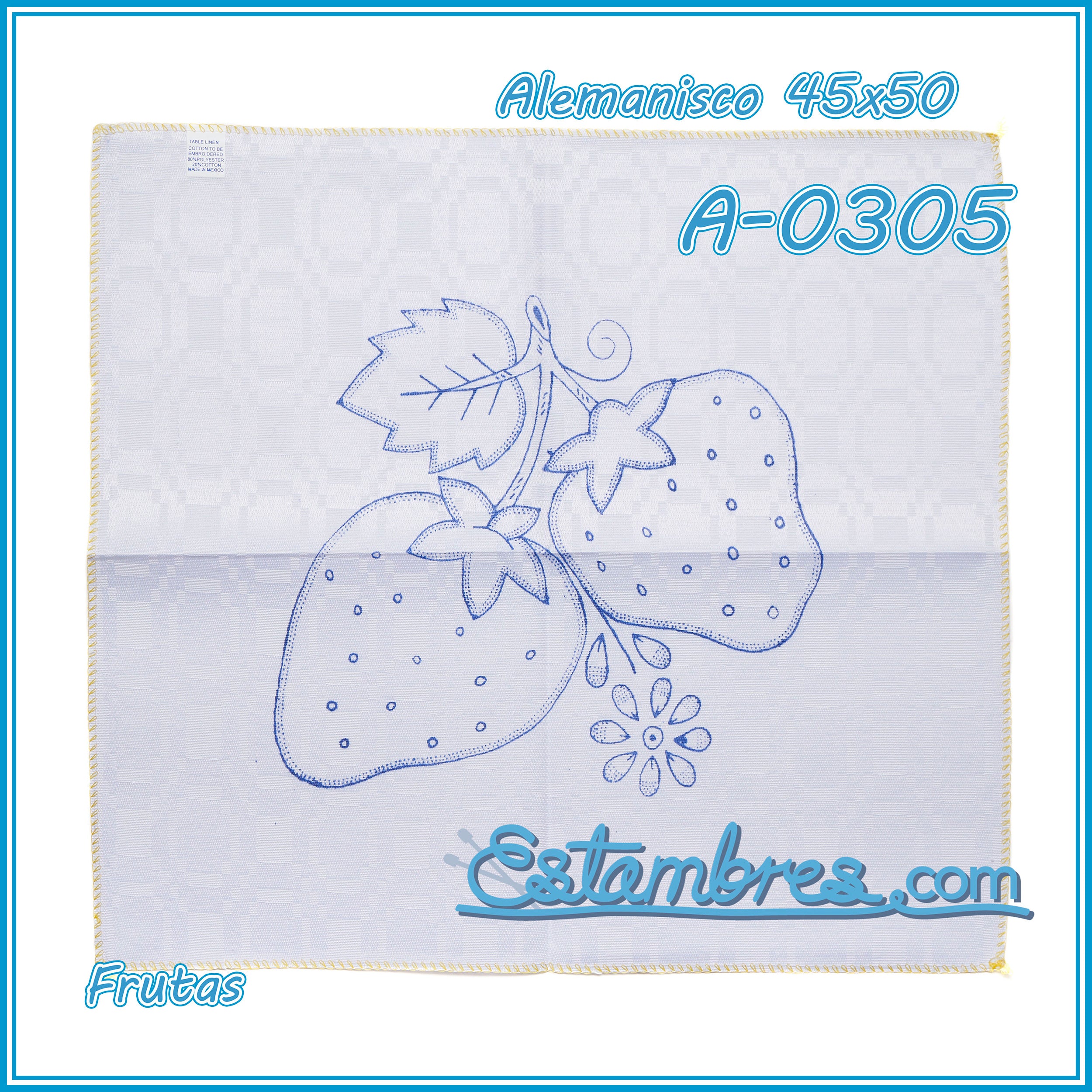 FRUTAS - Alemanisco [45x50cm]