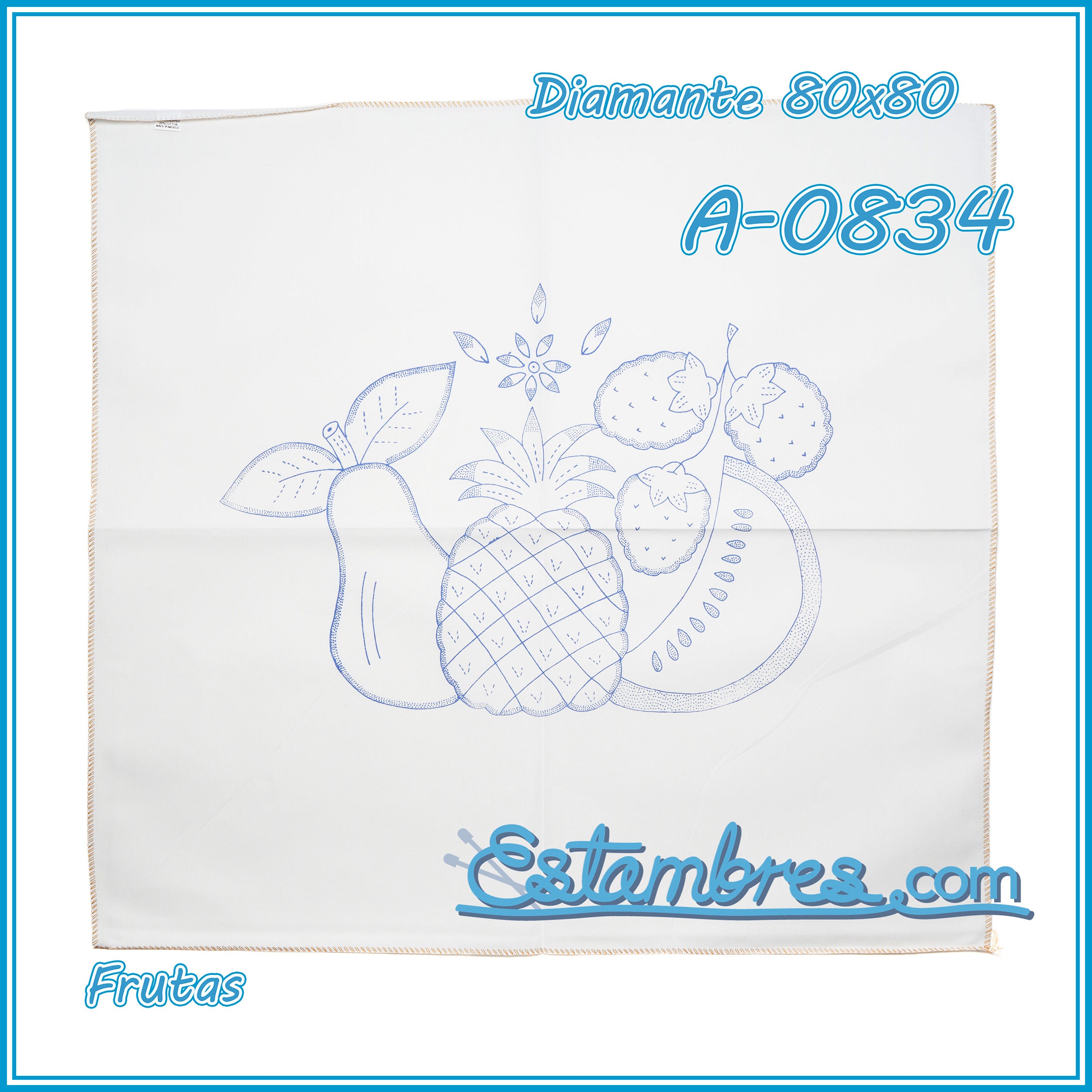 FRUTAS - Diamante [80x80cm]