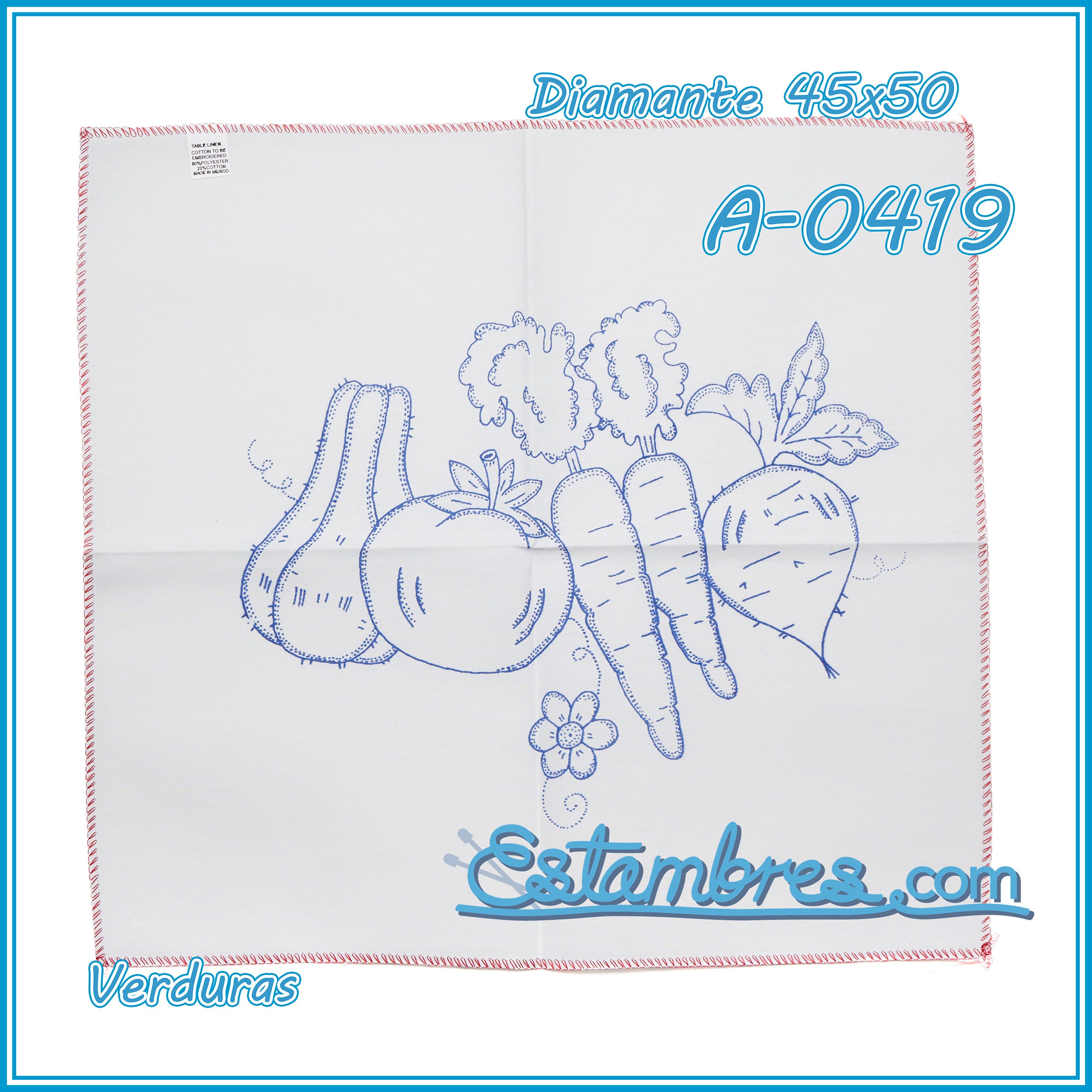VERDURAS - Diamante [45x50cm]