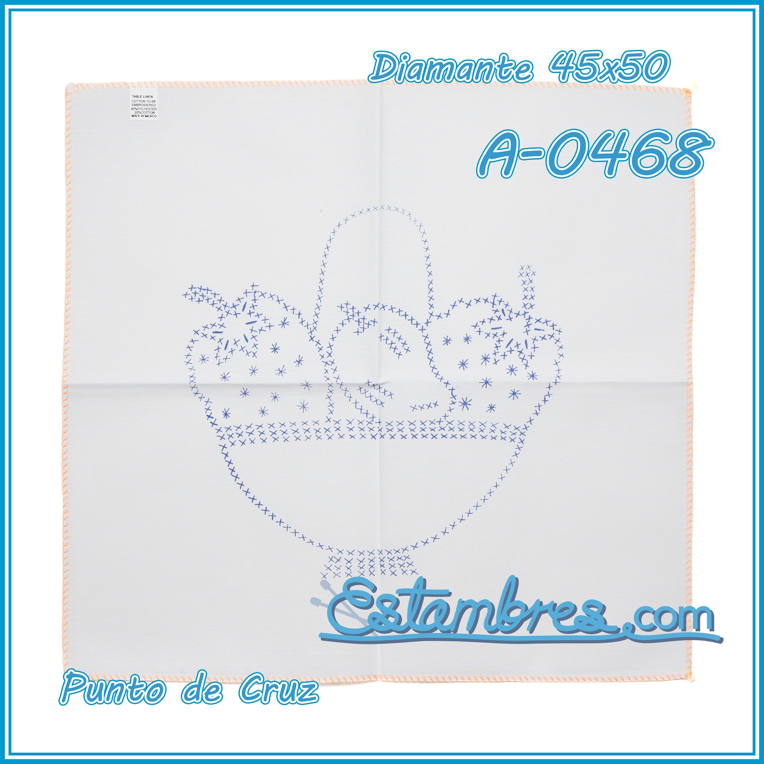 PUNTO de CRUZ - Diamante [45x50cm]