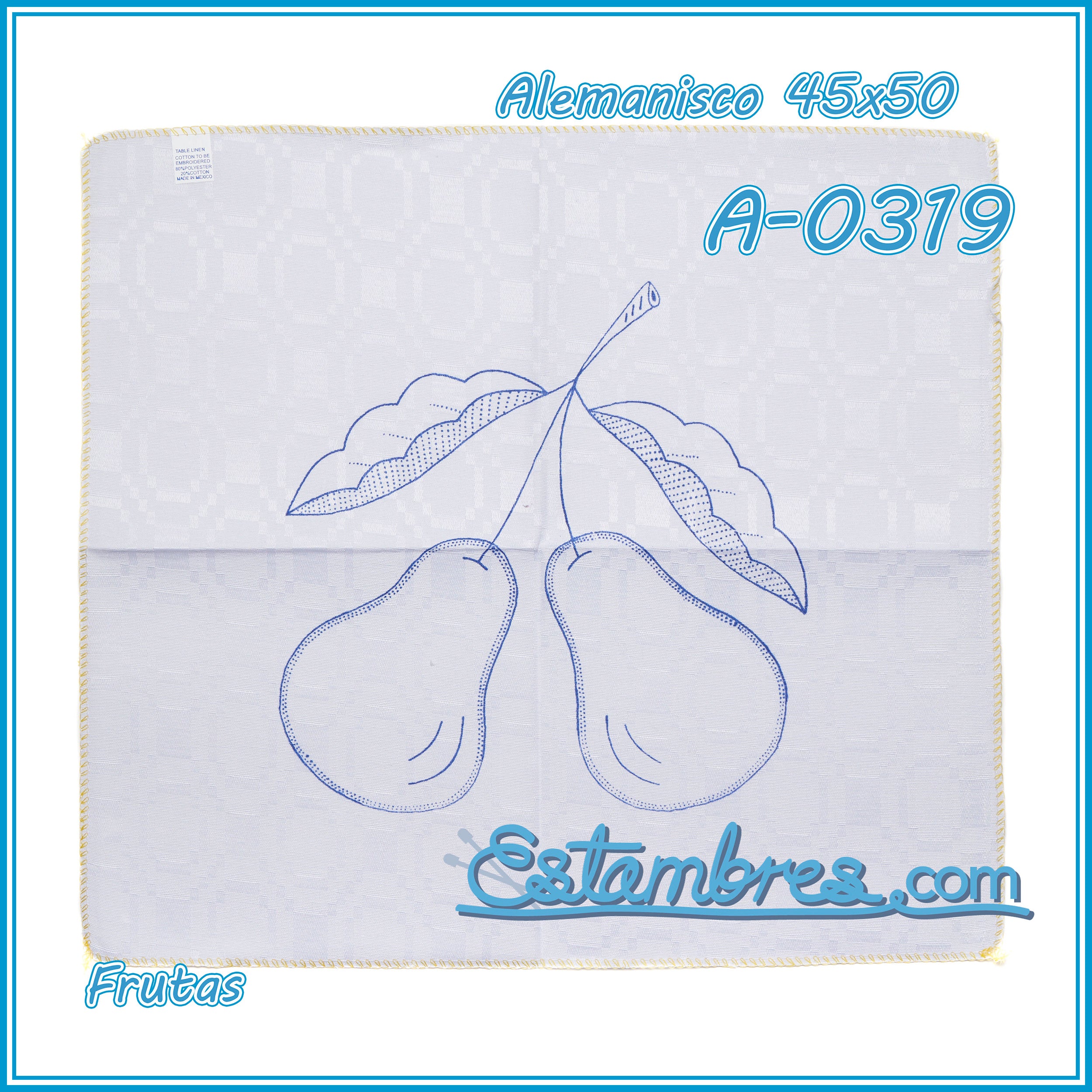 FRUTAS - Alemanisco [45x50cm]