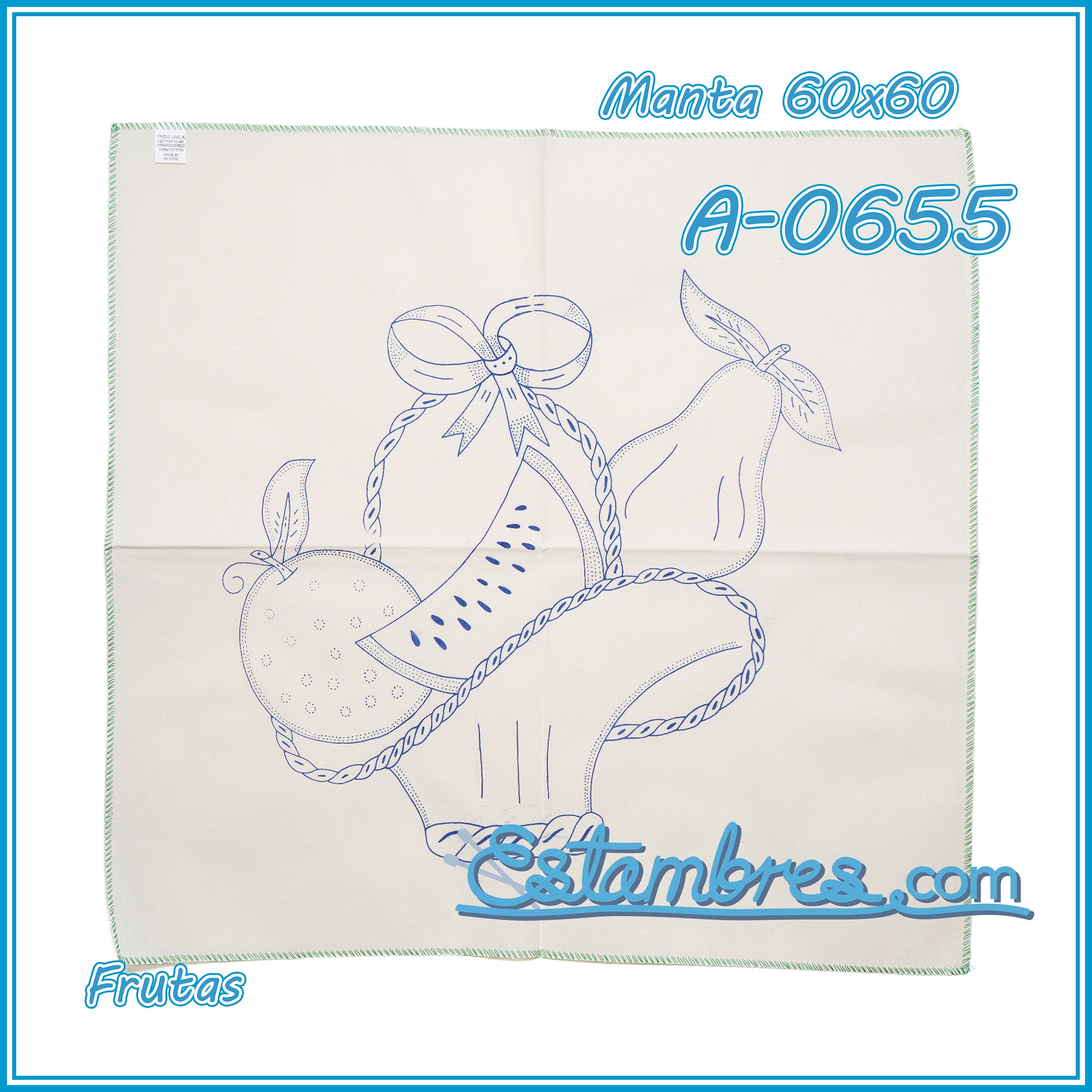 FRUTAS - Manta [60x60cm]