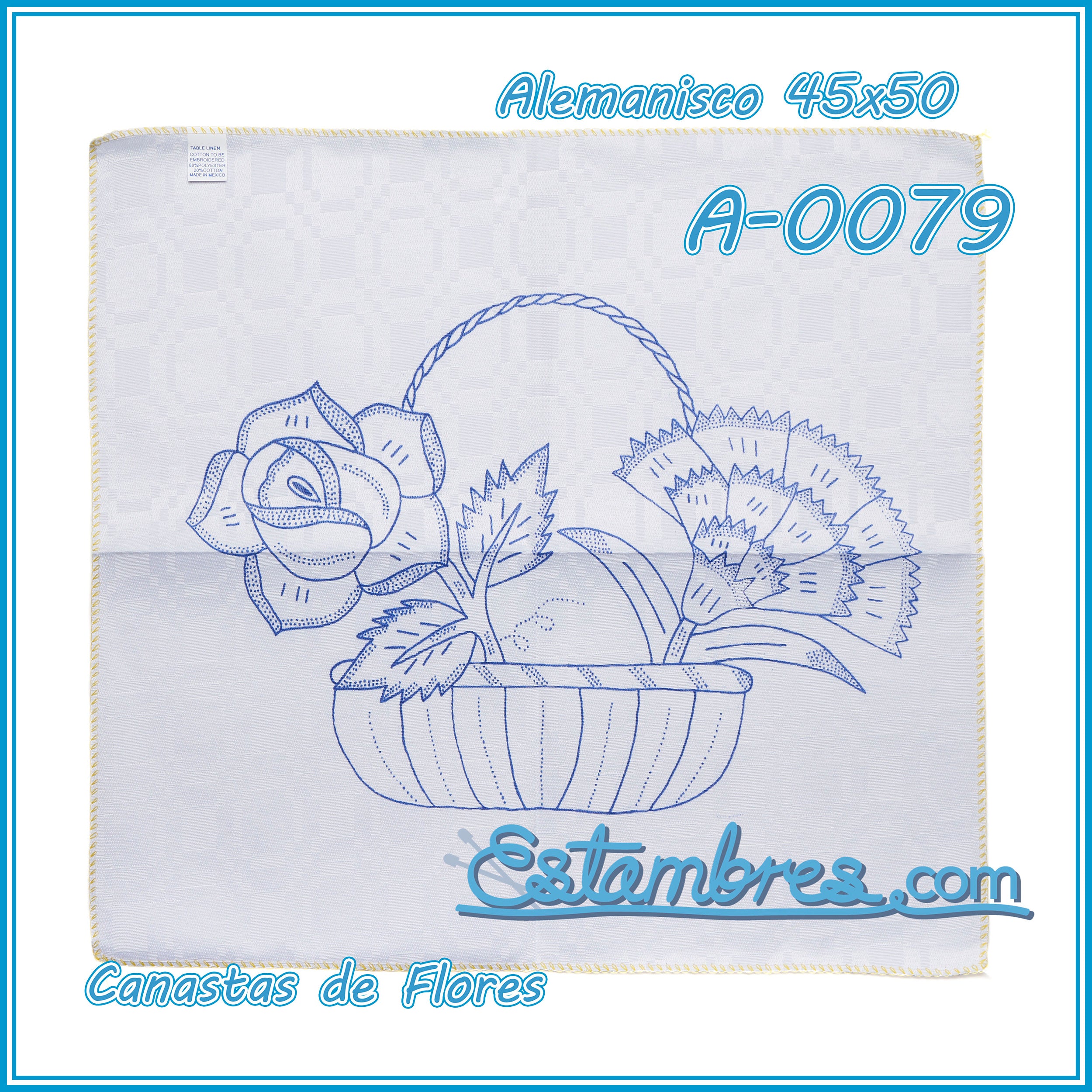 CANASTAS de FLORES - Alemanisco [45x50cm]