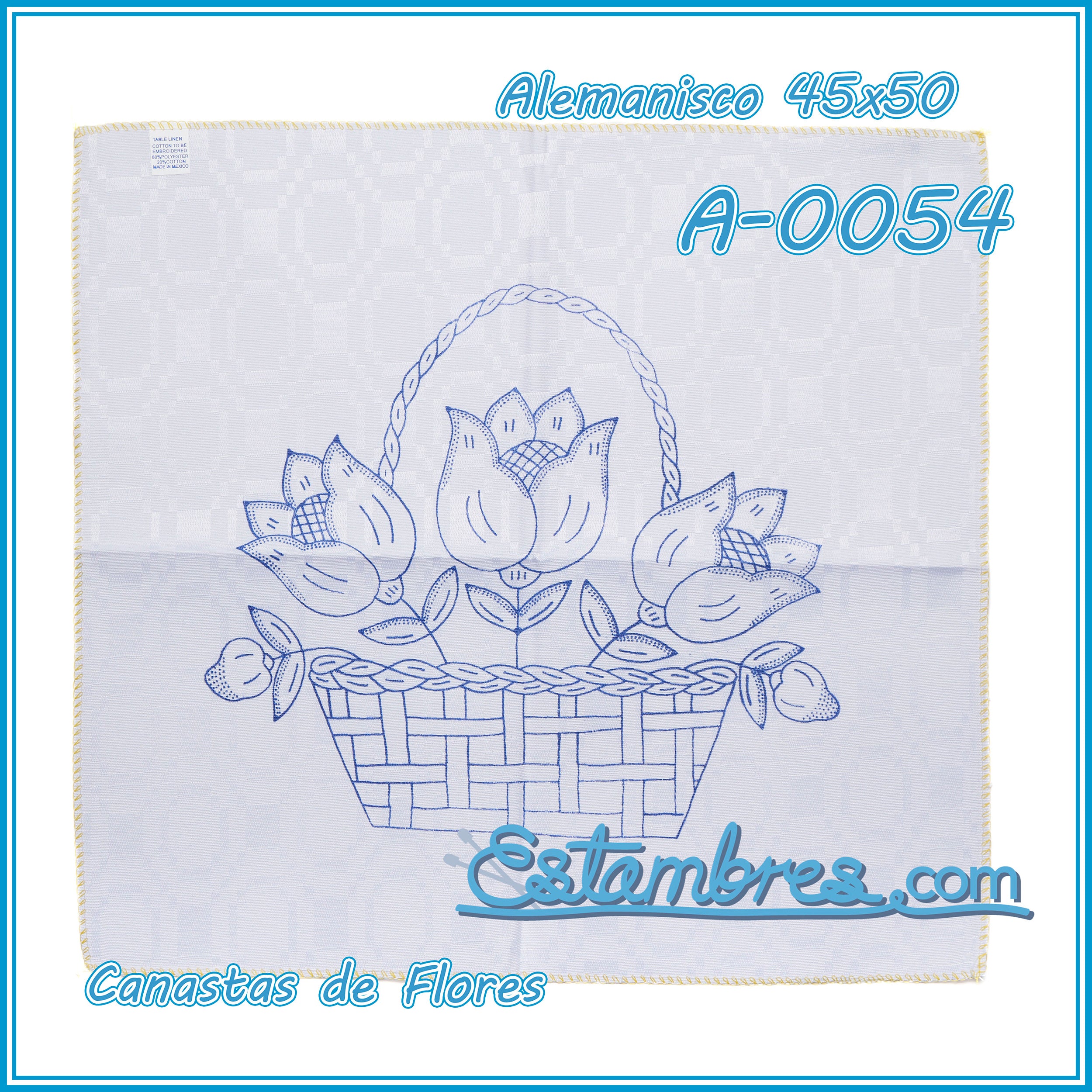 CANASTAS de FLORES - Alemanisco [45x50cm]