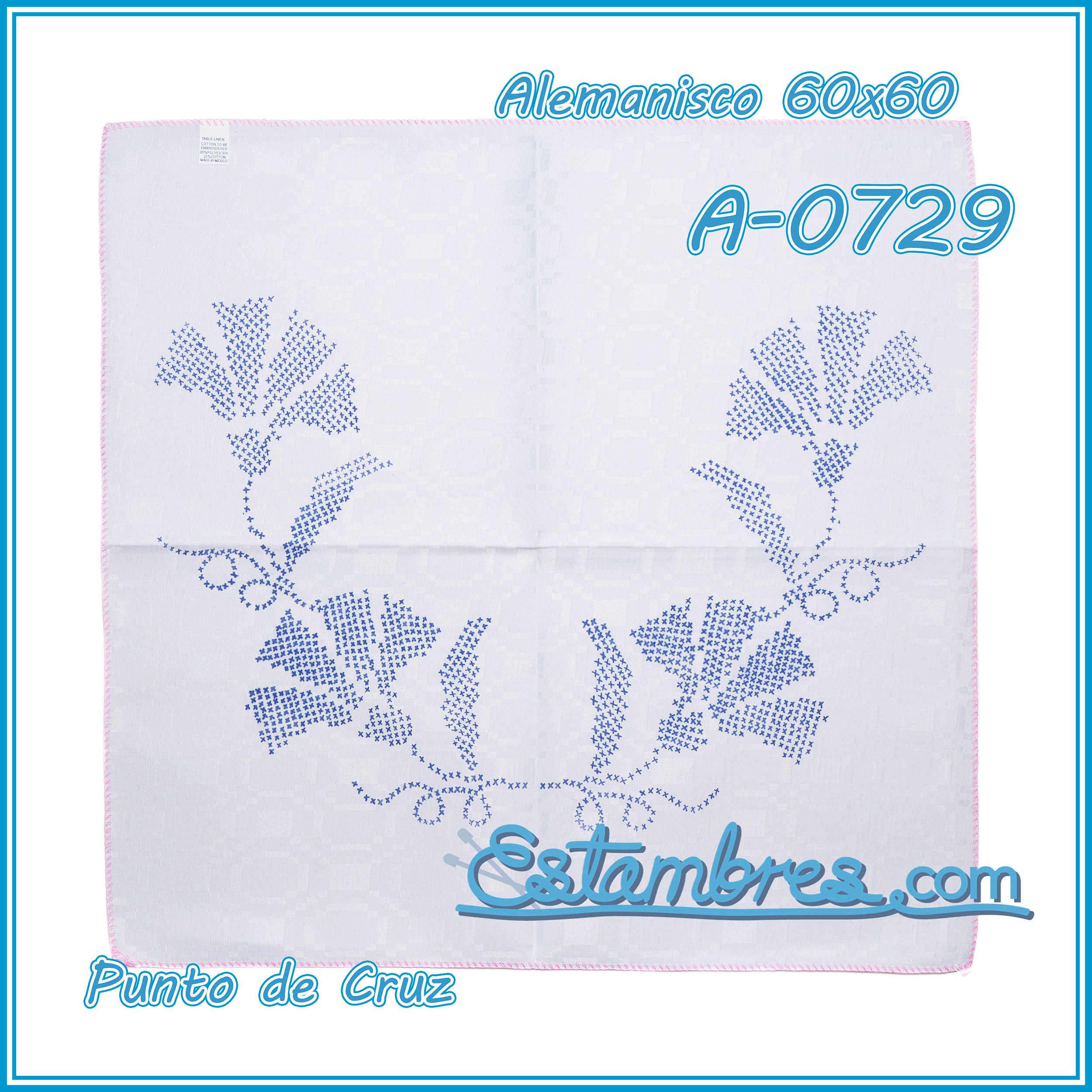 PUNTO de CRUZ - Alemanisco [60x60cm]