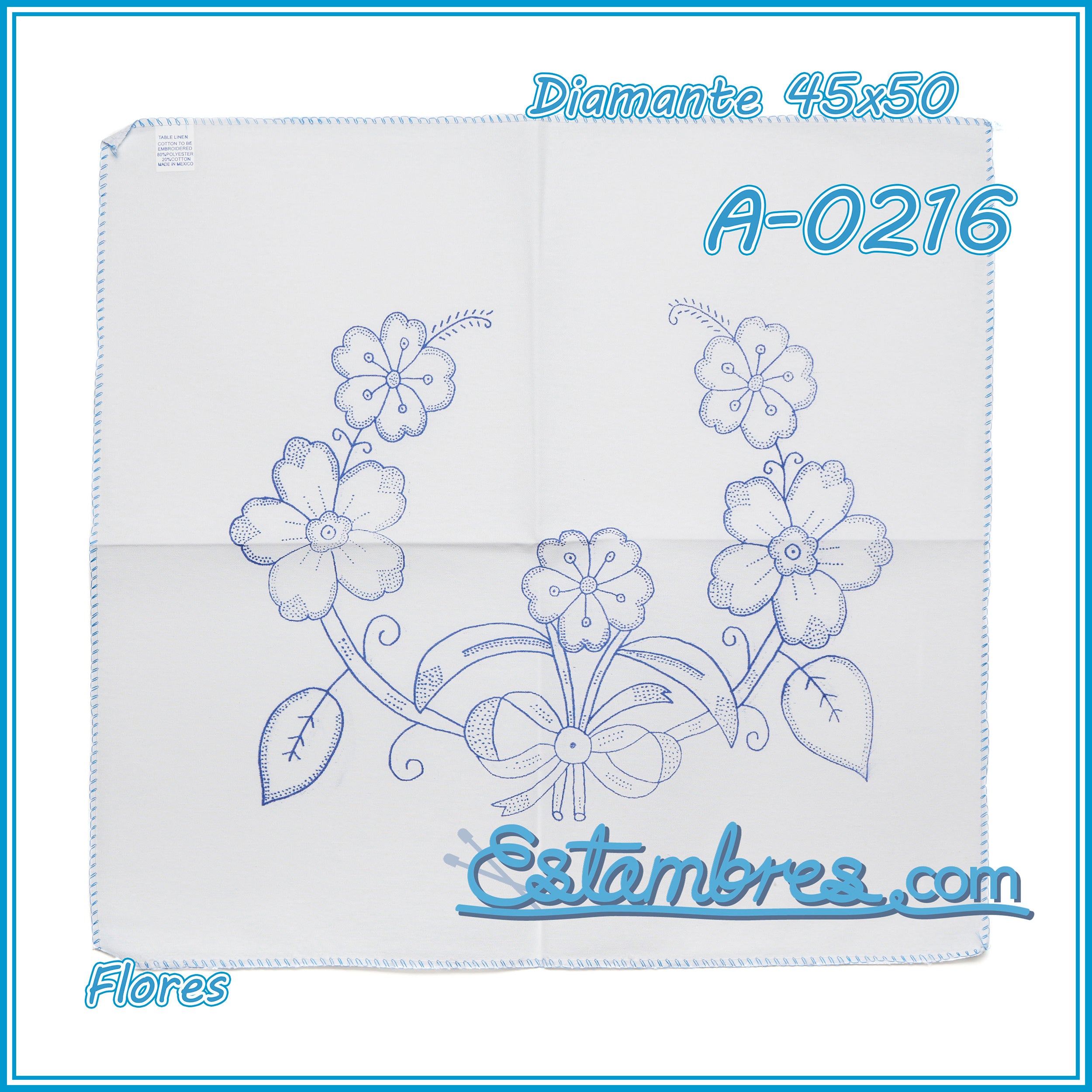 FLORES - Diamante [45x50cm]