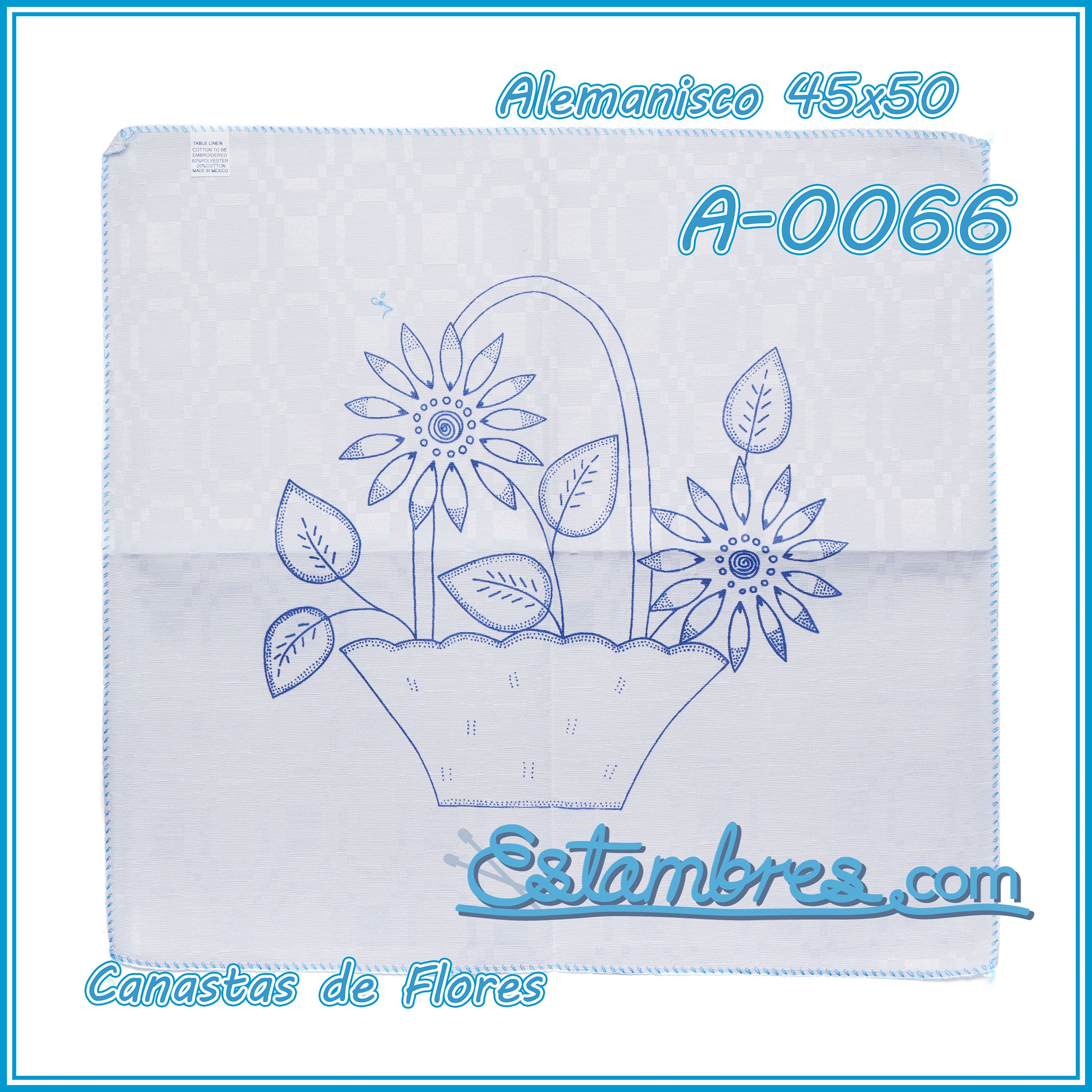 CANASTAS de FLORES - Alemanisco [45x50cm]