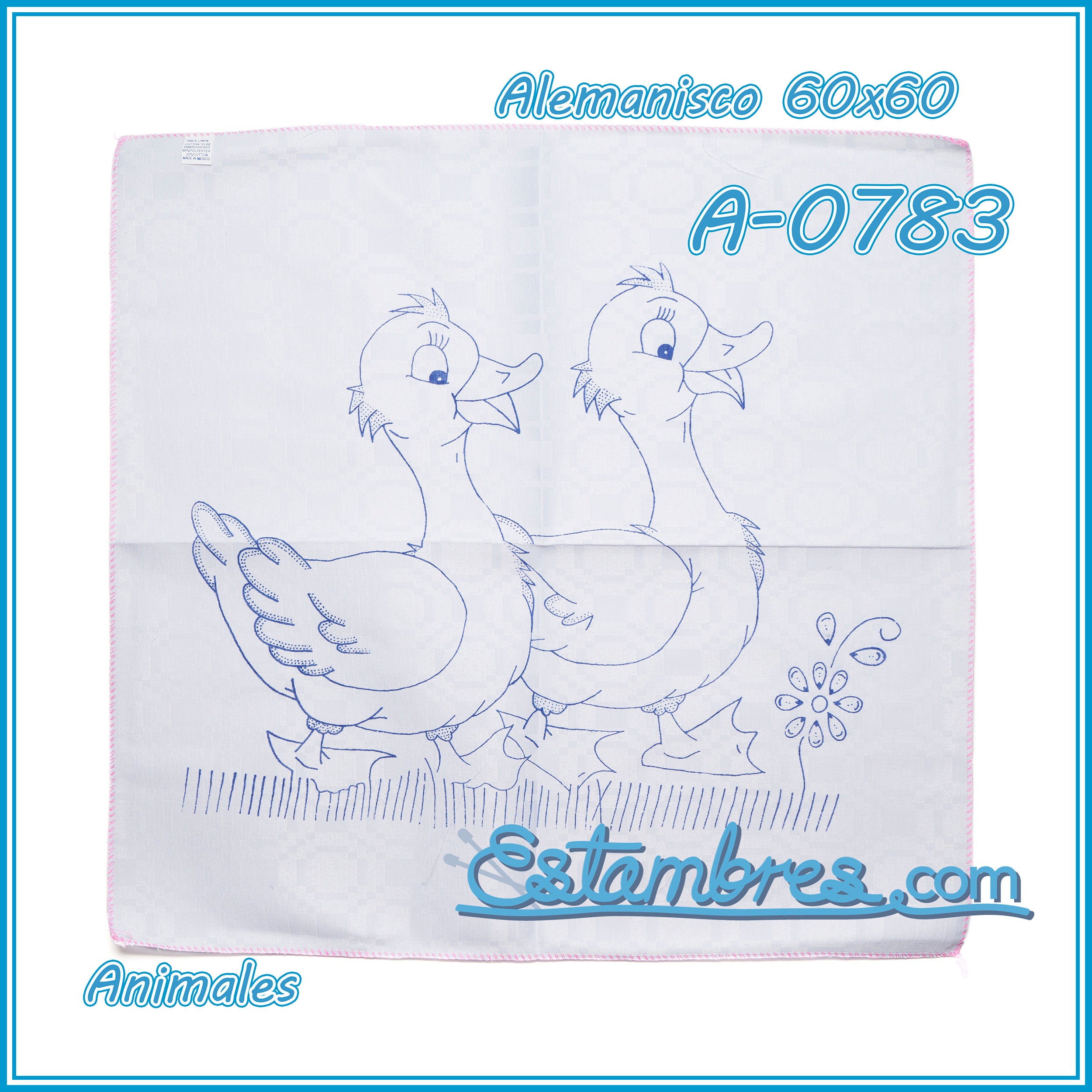 ANIMALES - Alemanisco [60x60cm]