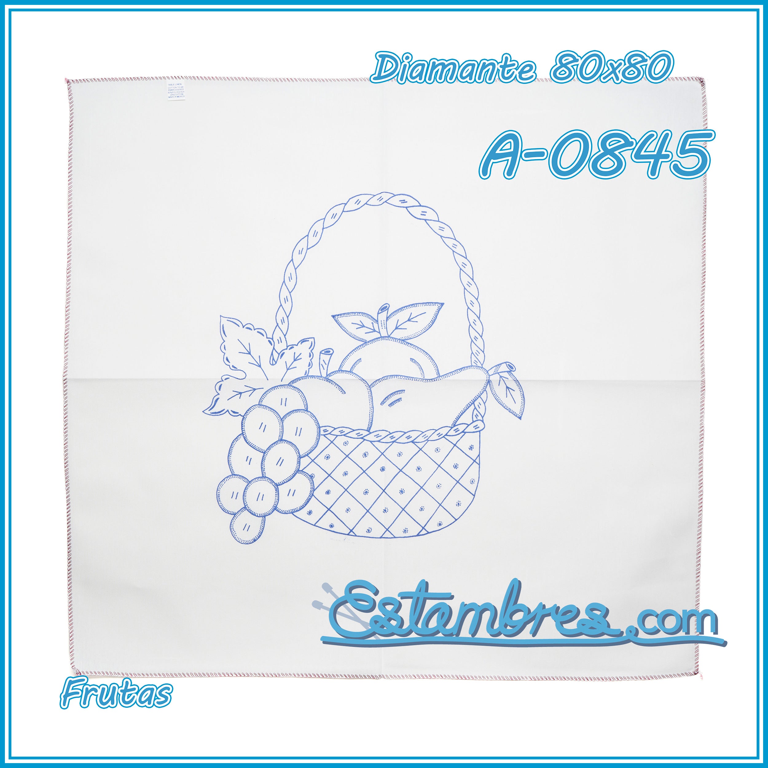 FRUTAS - Diamante [80x80cm]