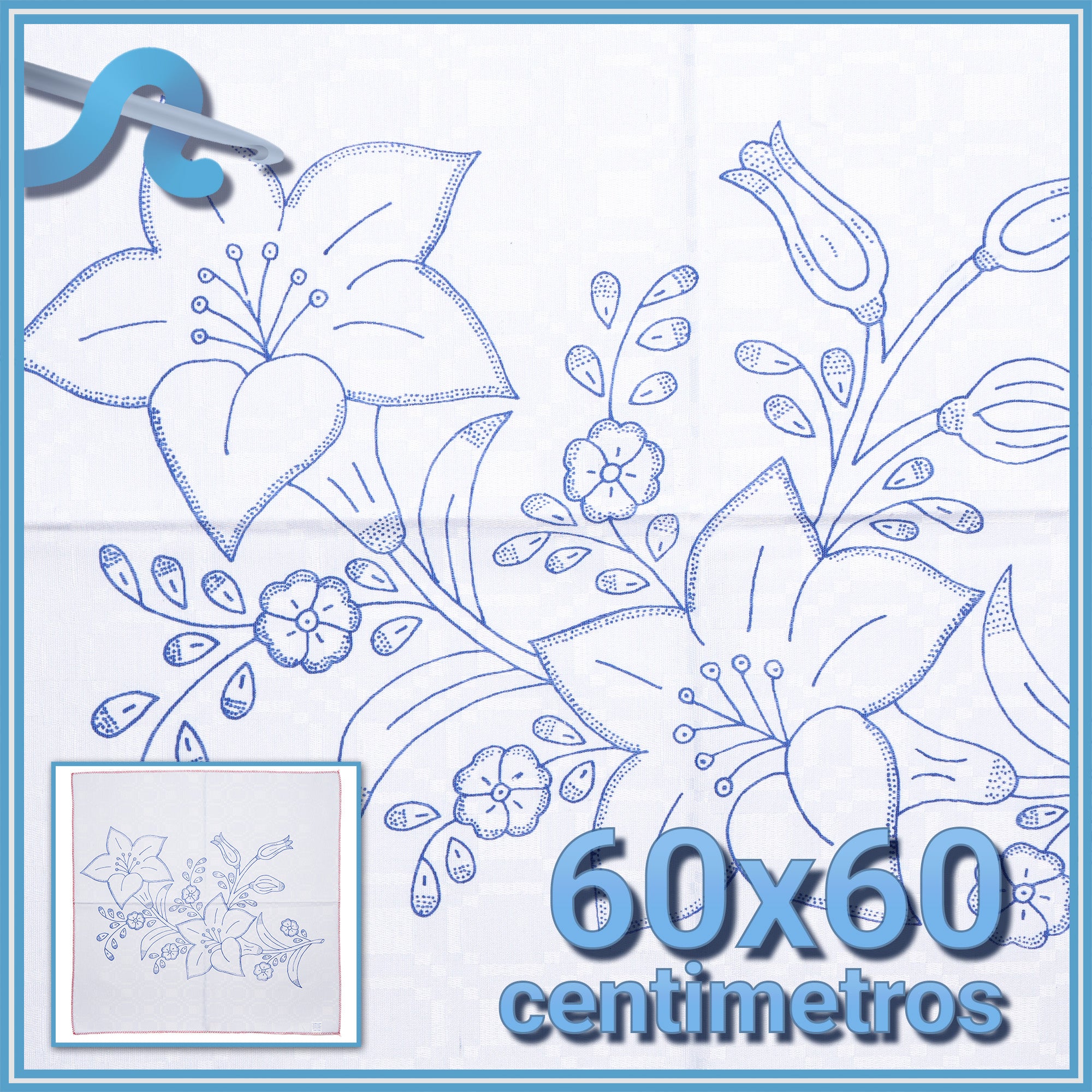 FLORES - Alemanisco [60x60cm]