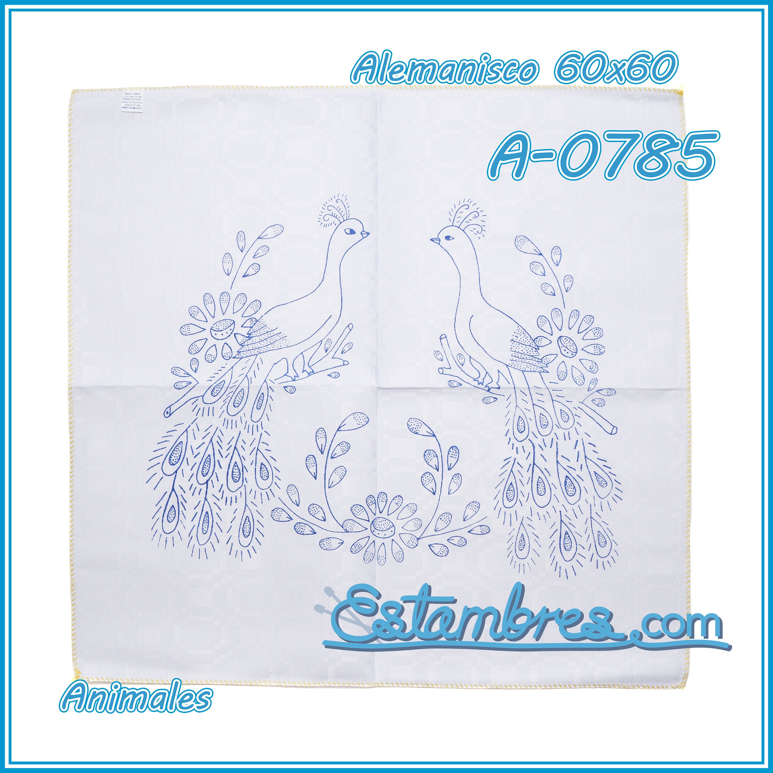ANIMALES - Alemanisco [60x60cm]