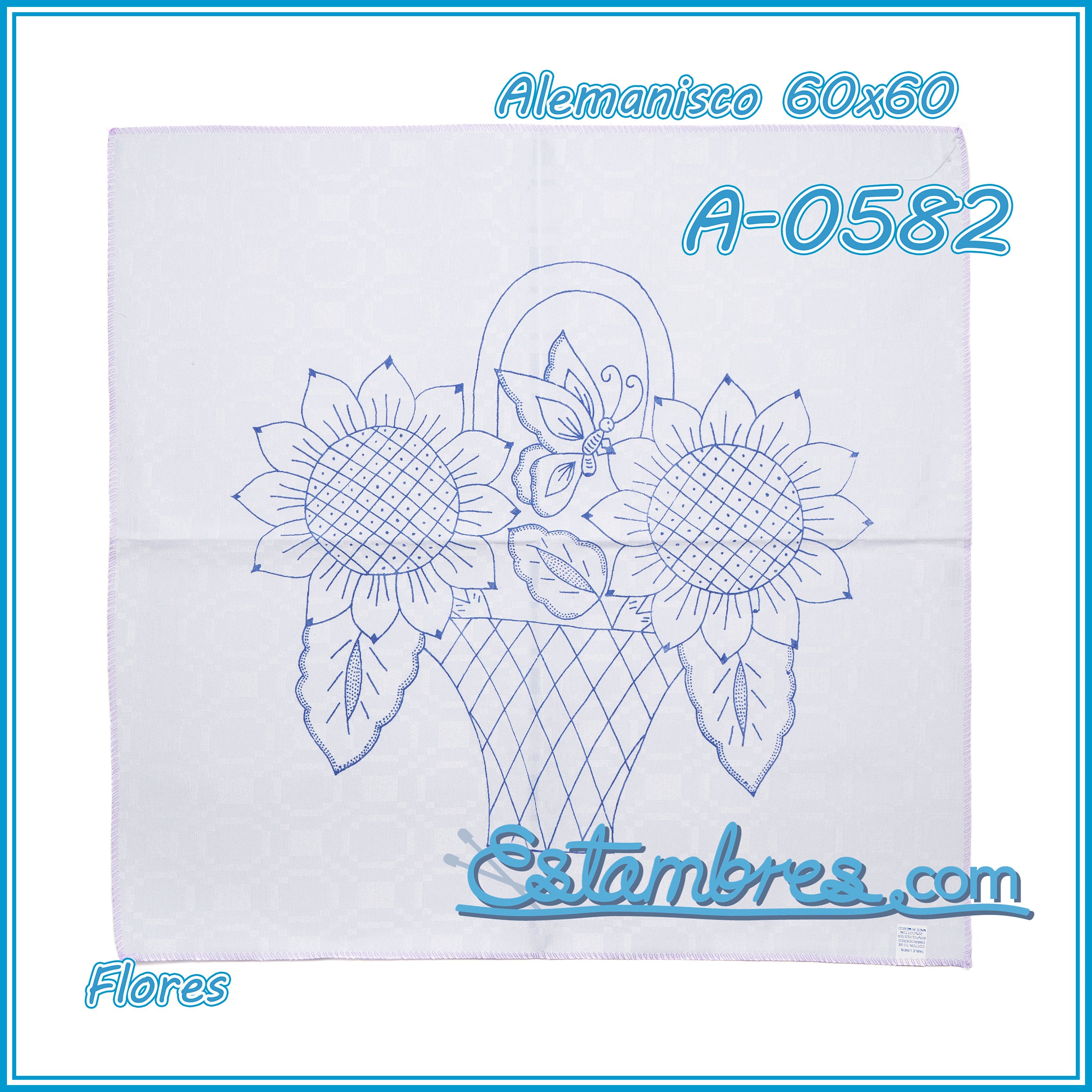 FLORES - Alemanisco [60x60cm]