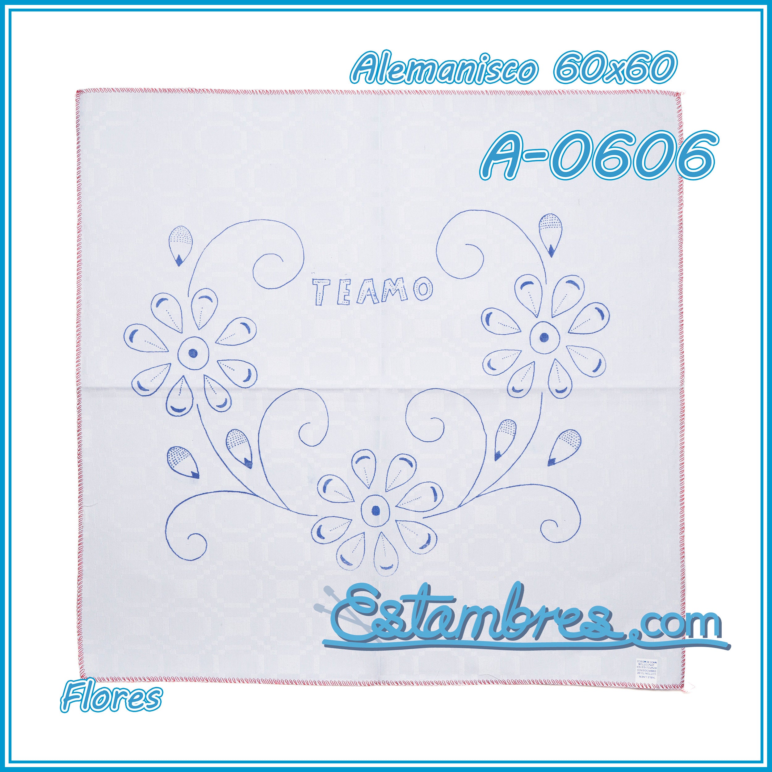 FLORES - Alemanisco [60x60cm]