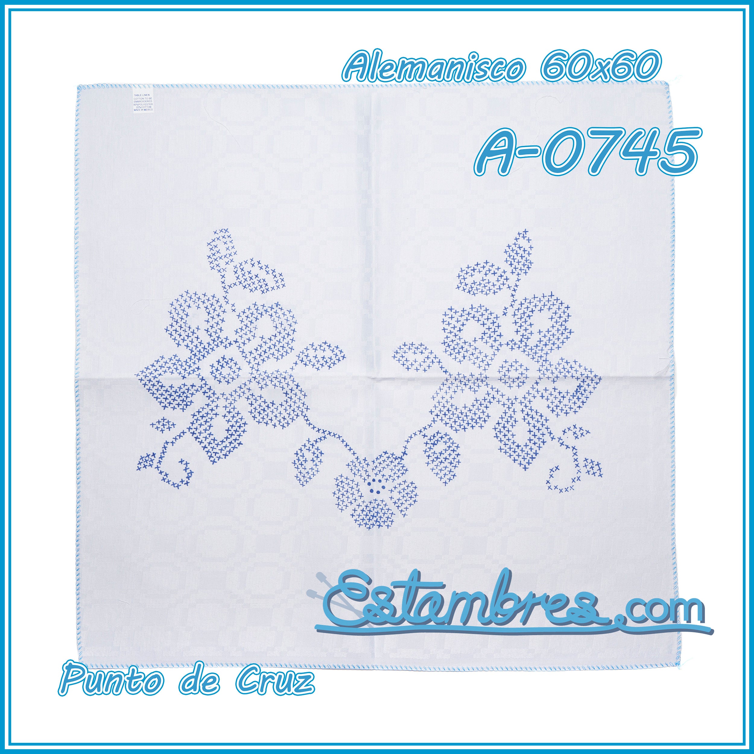 PUNTO de CRUZ - Alemanisco [60x60cm]
