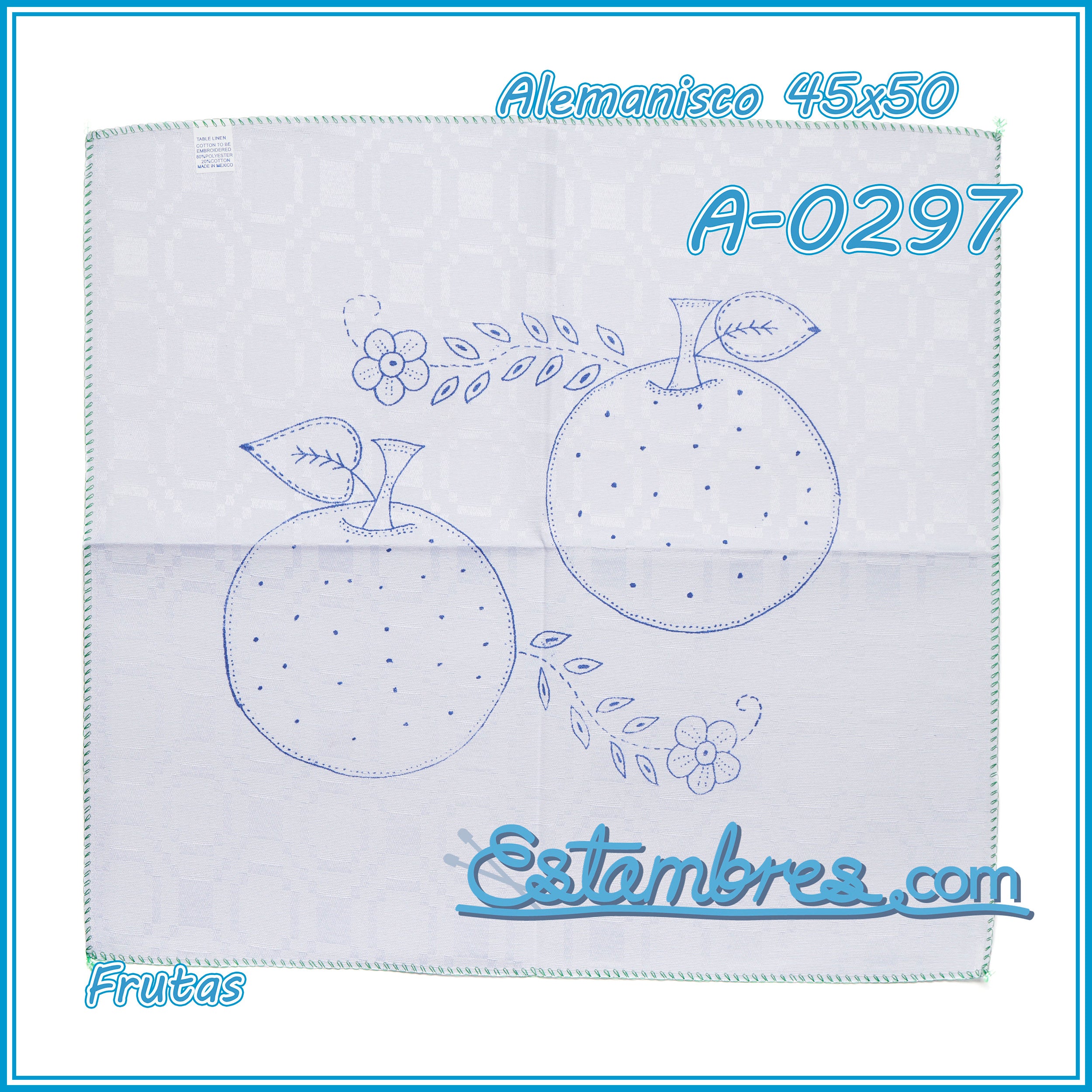 FRUTAS - Alemanisco [45x50cm]