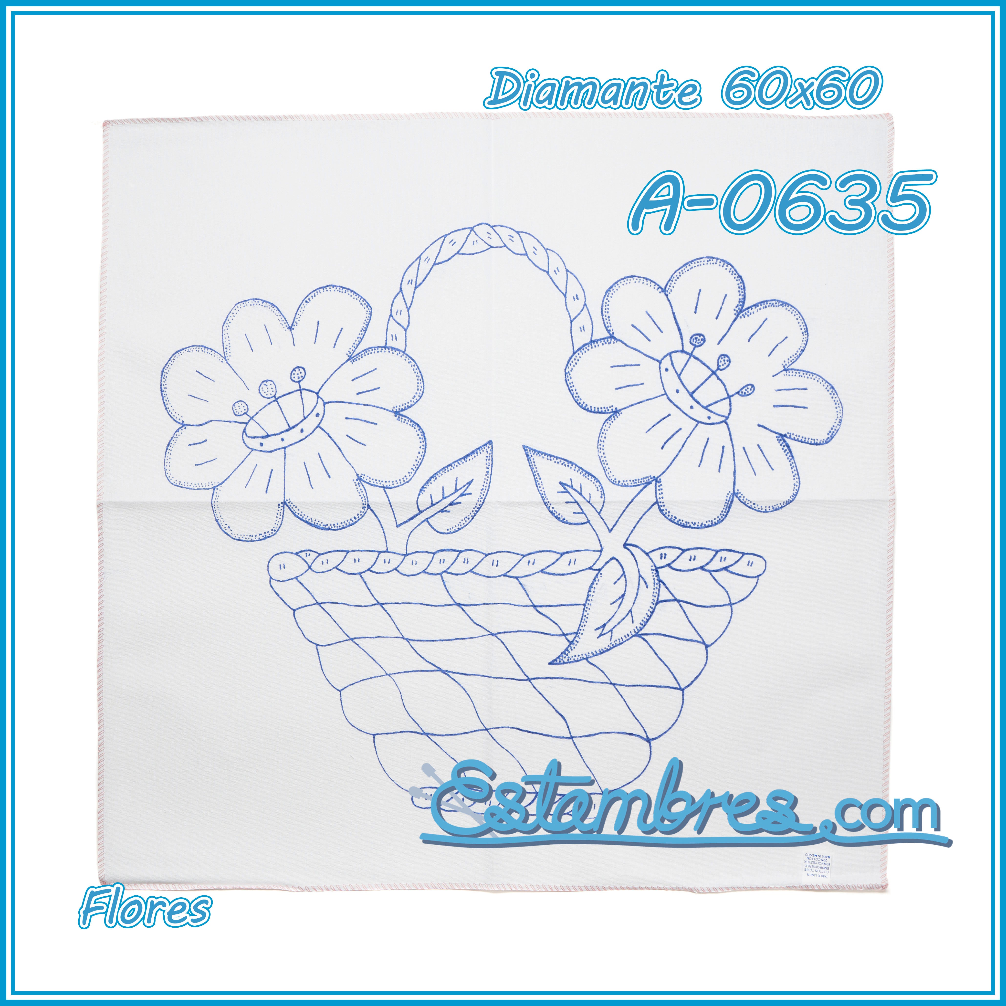 FLORES - Diamante [60x60cm]
