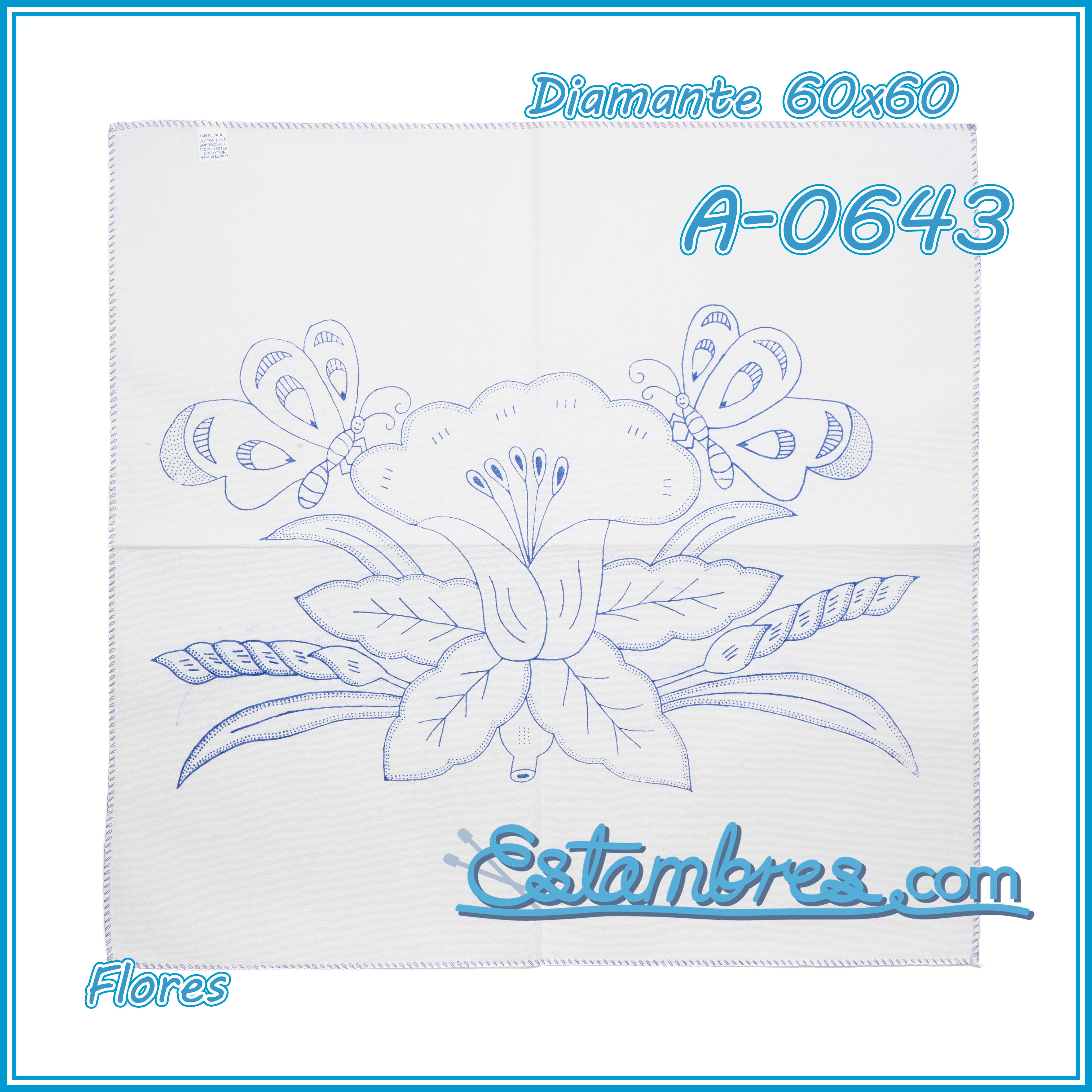 FLORES - Diamante [60x60cm]