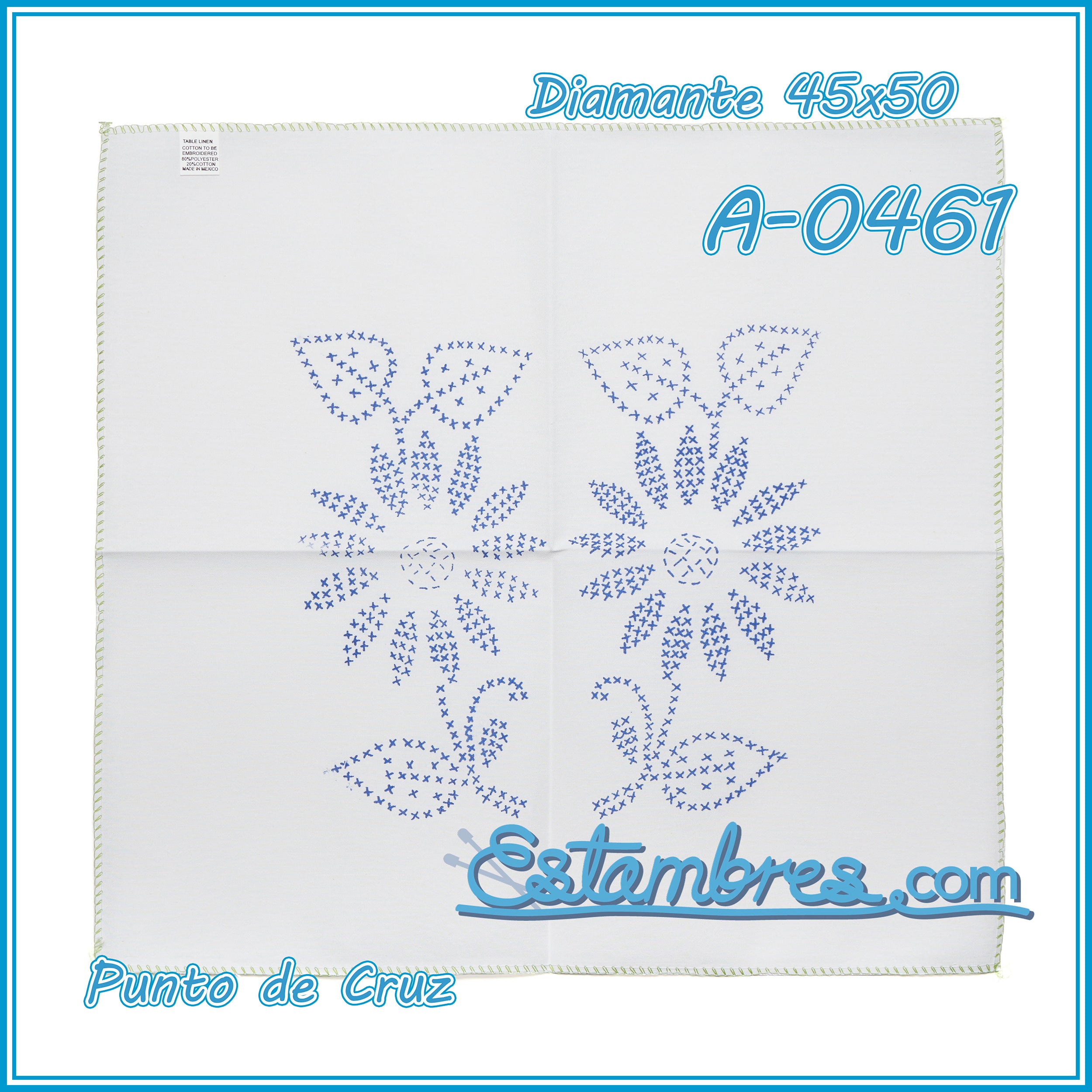 PUNTO de CRUZ - Diamante [45x50cm]