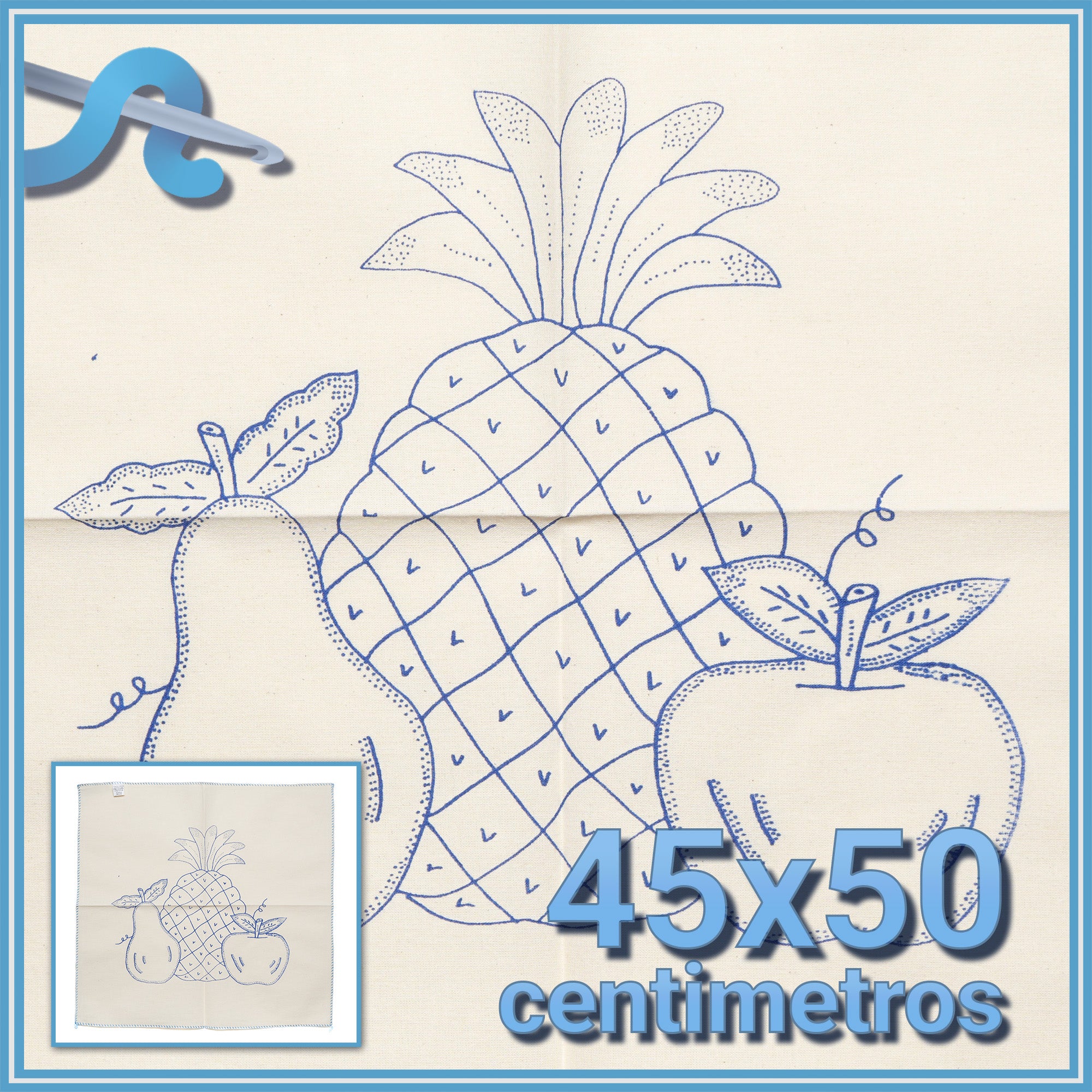 FRUTAS - Manta [45x50cm]