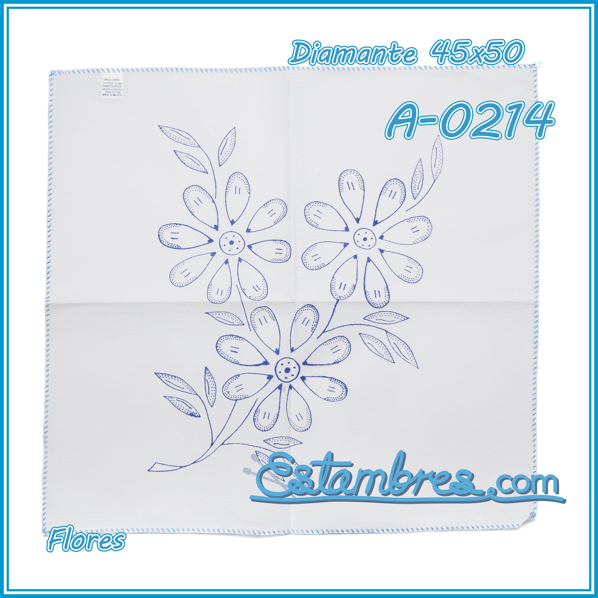 FLORES - Diamante [45x50cm]