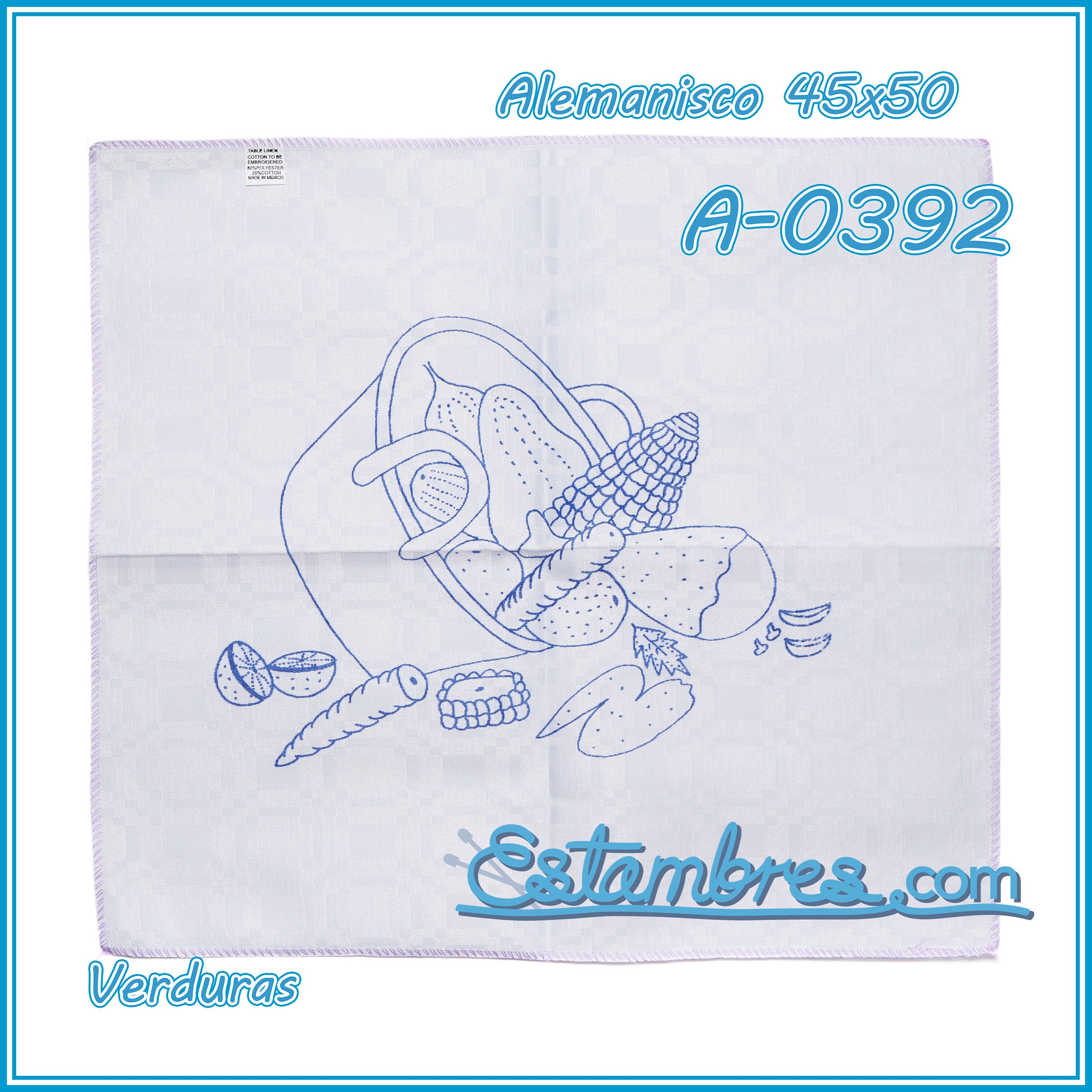 VERDURAS - Alemanisco [45x50cm]