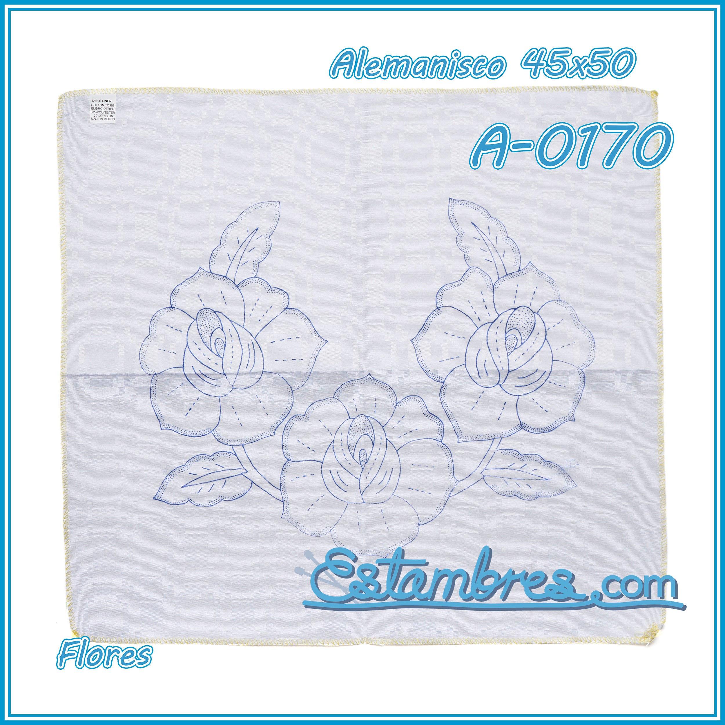 FLORES - Alemanisco [45x50cm]