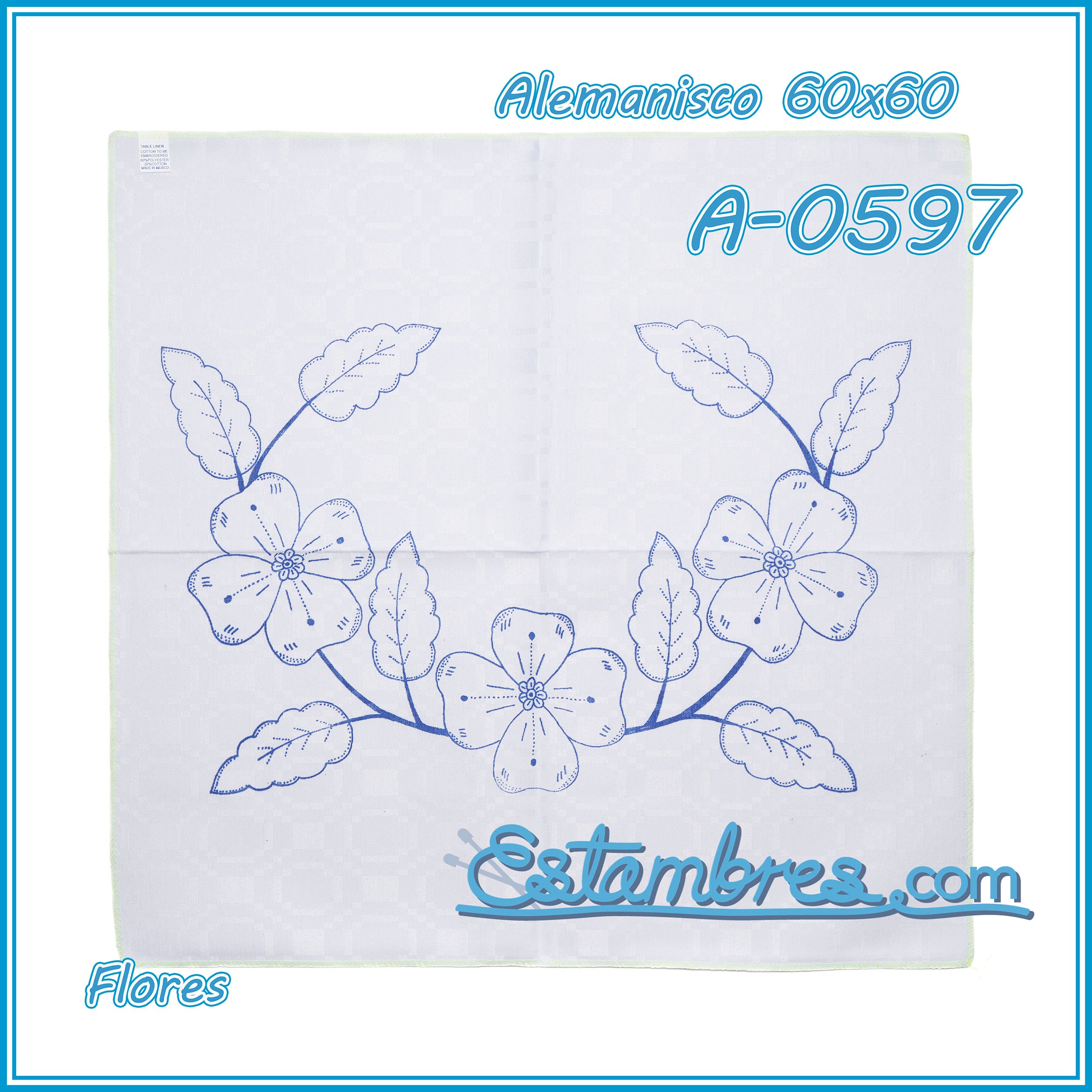FLORES - Alemanisco [60x60cm]