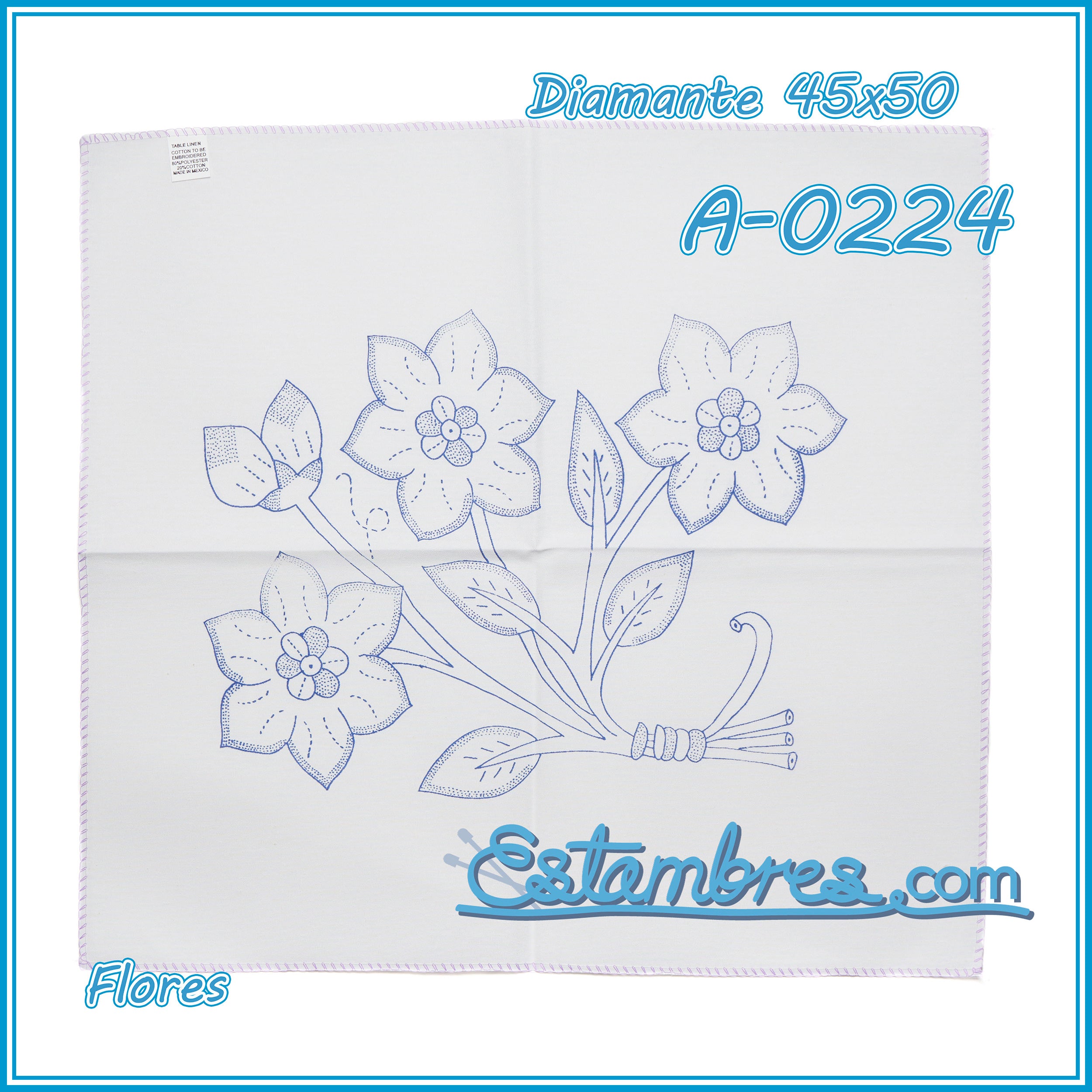 FLORES - Diamante [45x50cm]