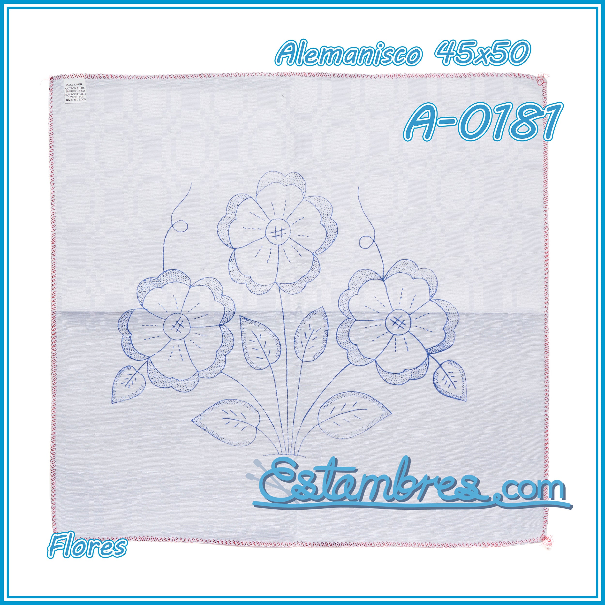 FLORES - Alemanisco [45x50cm]