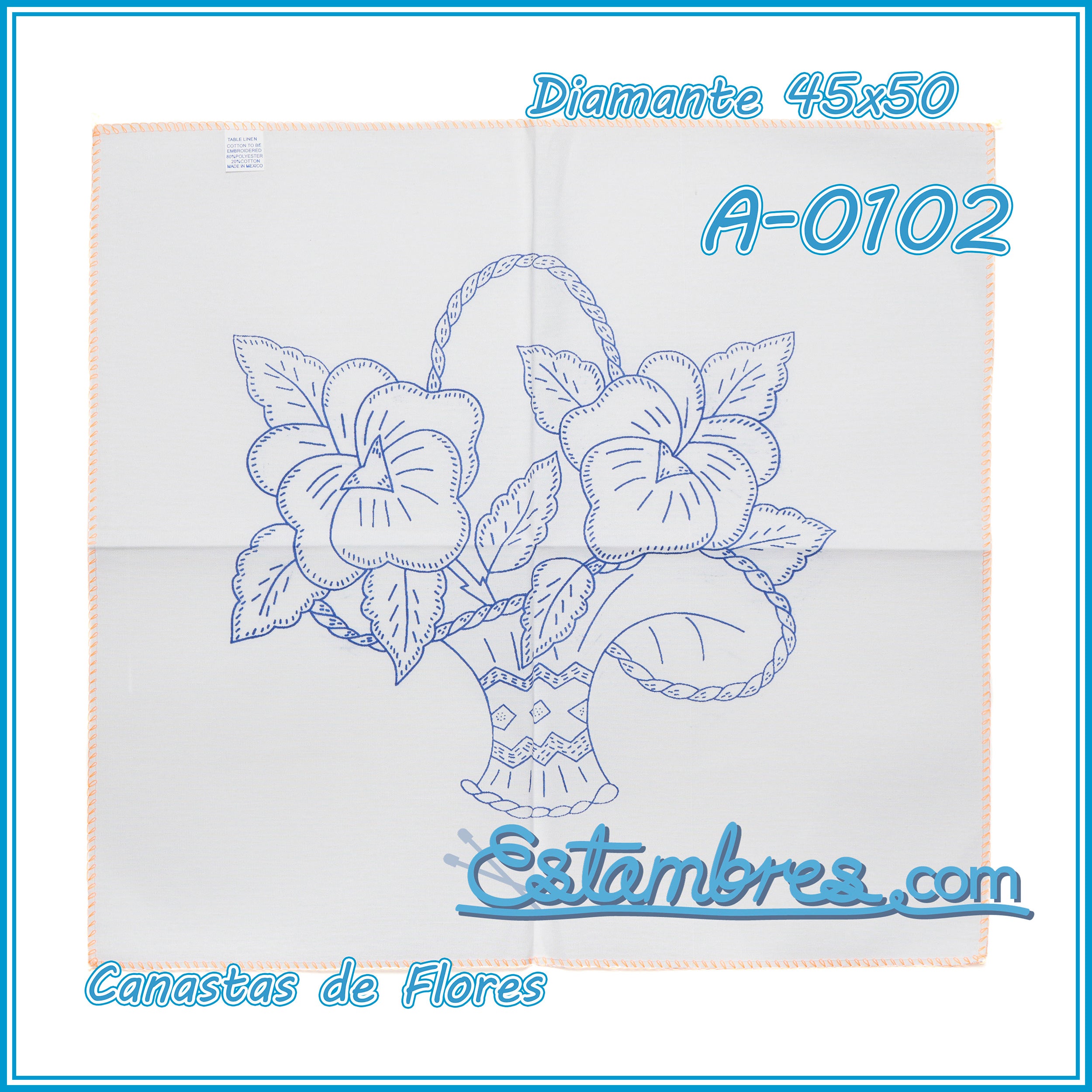 CANASTAS de FLORES - Diamante [45x50cm]